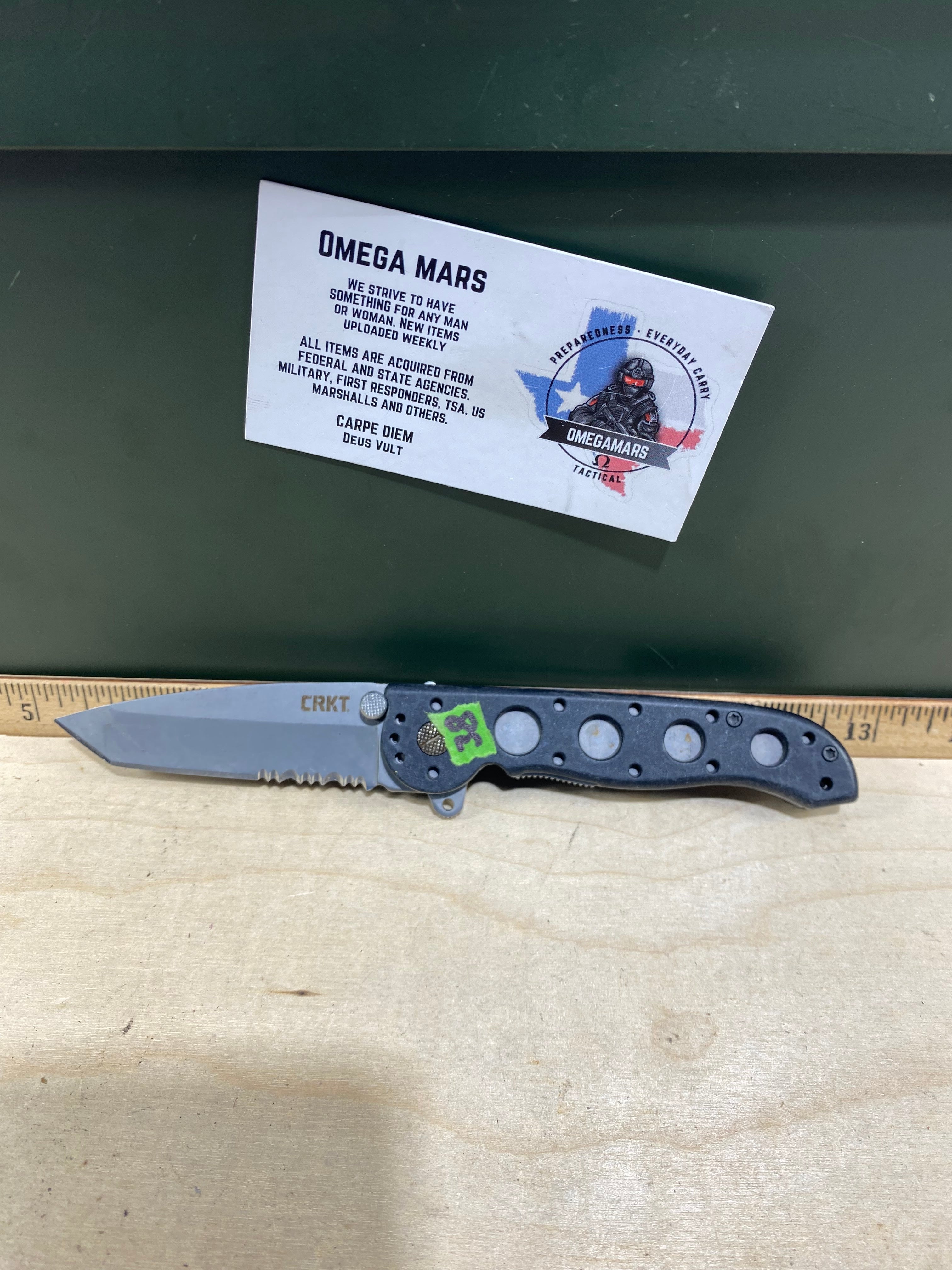 CRKT M16-12Z #38. Light usage.