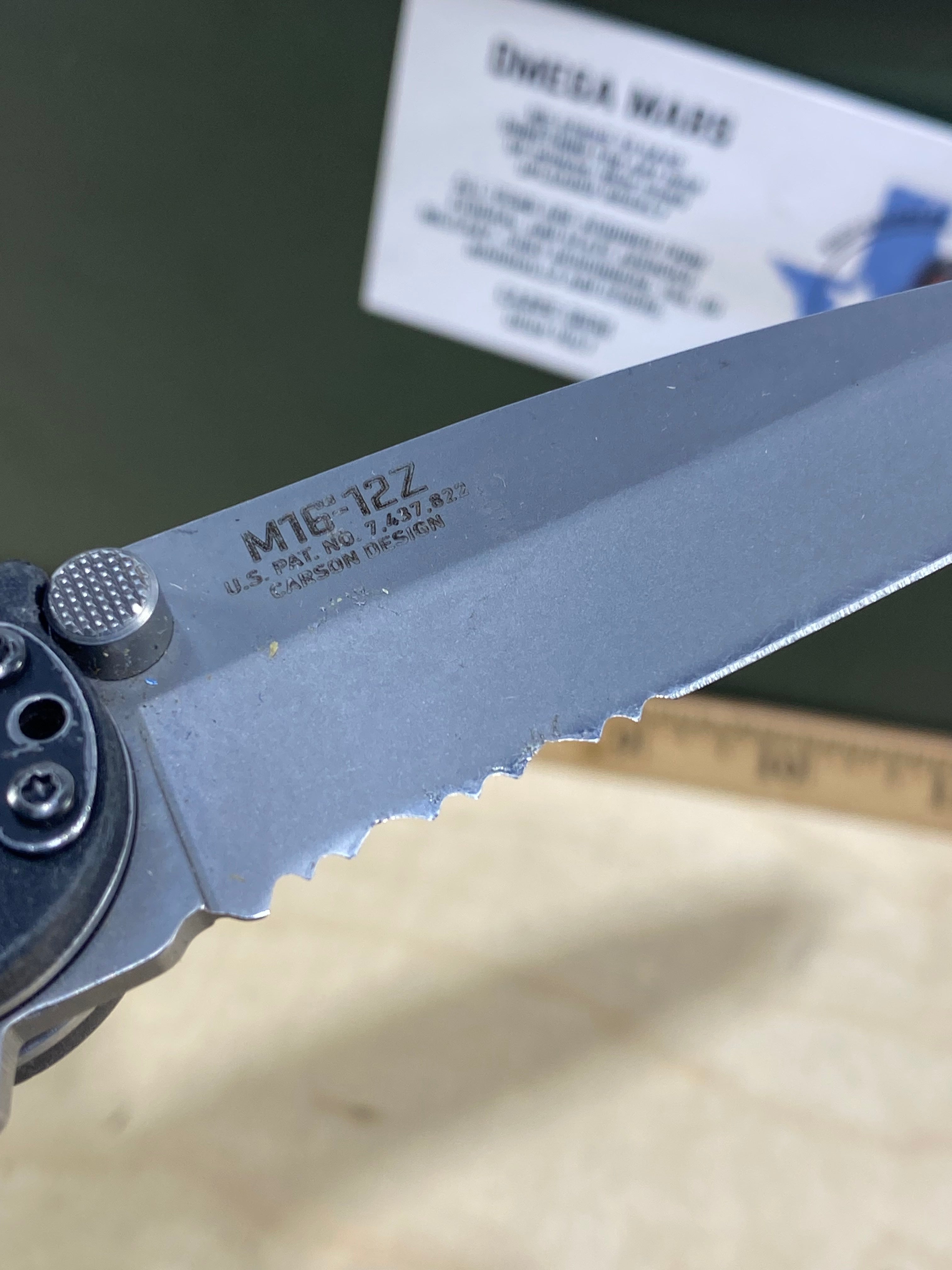 CRKT M16-12Z #38. Light usage.