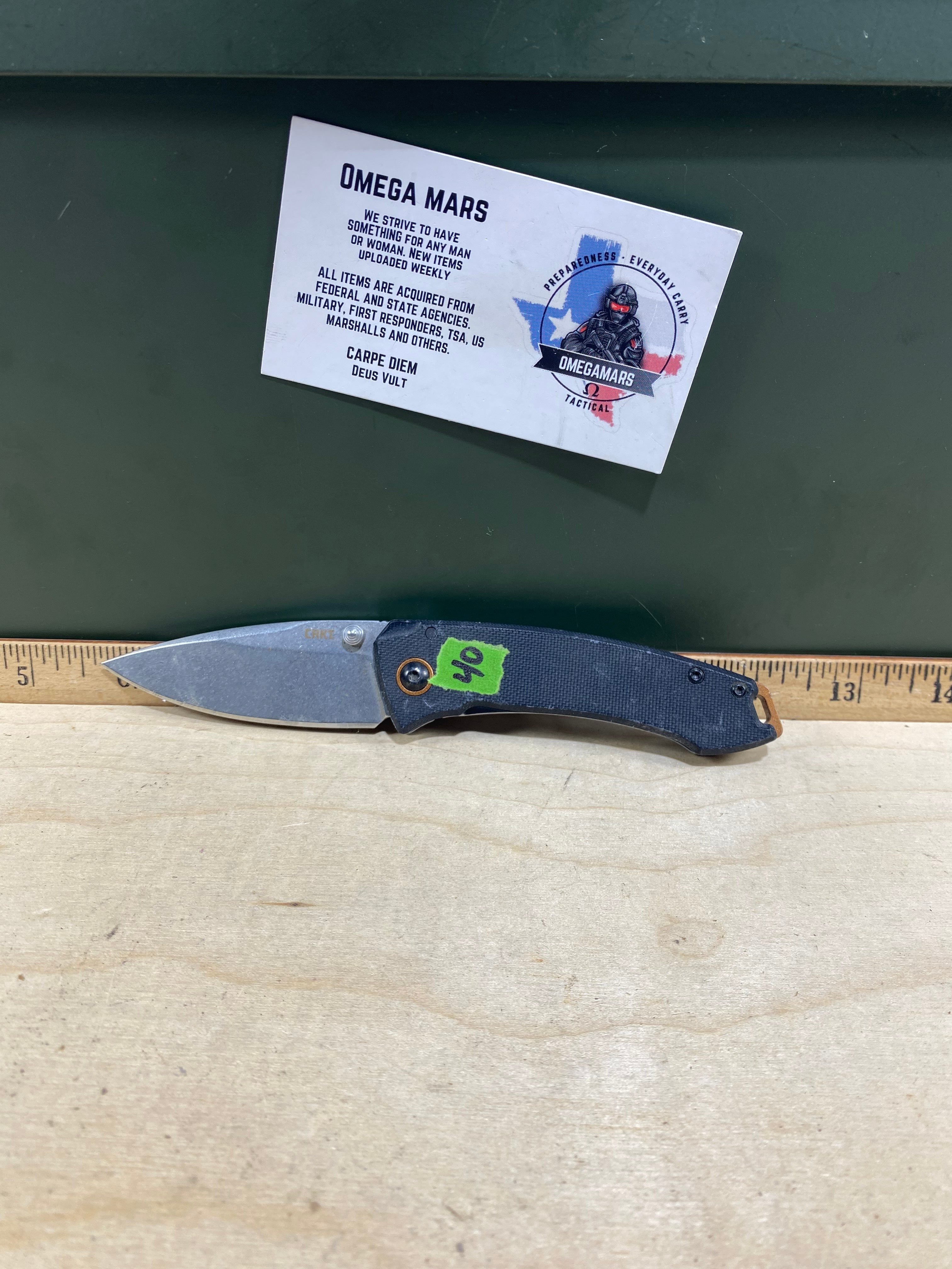 CRKT 2522 #40. Light usage.