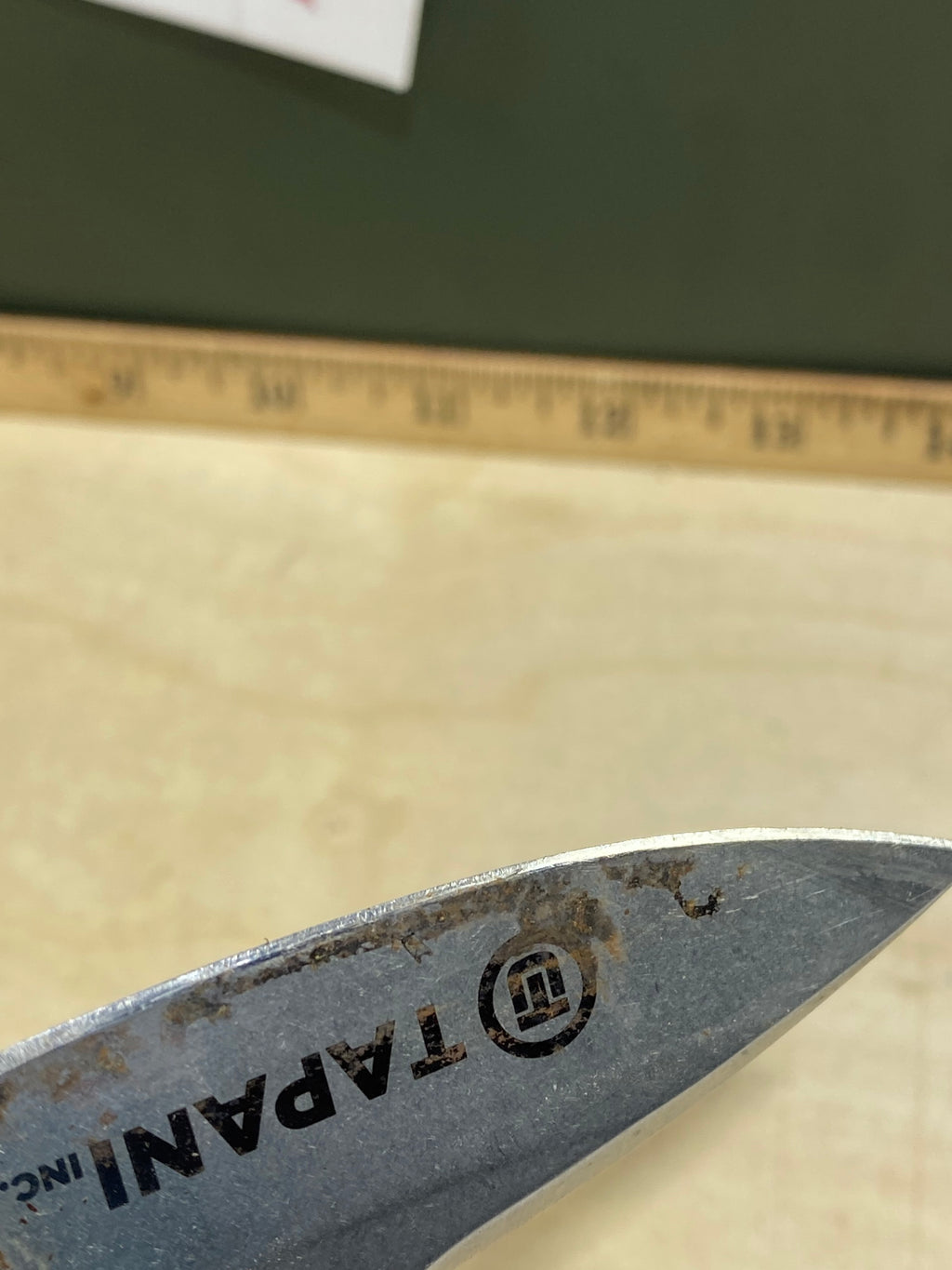 CRKT 2522 Burnley Design #42. Light usage. Customized. Resharpened. Super Dirty.