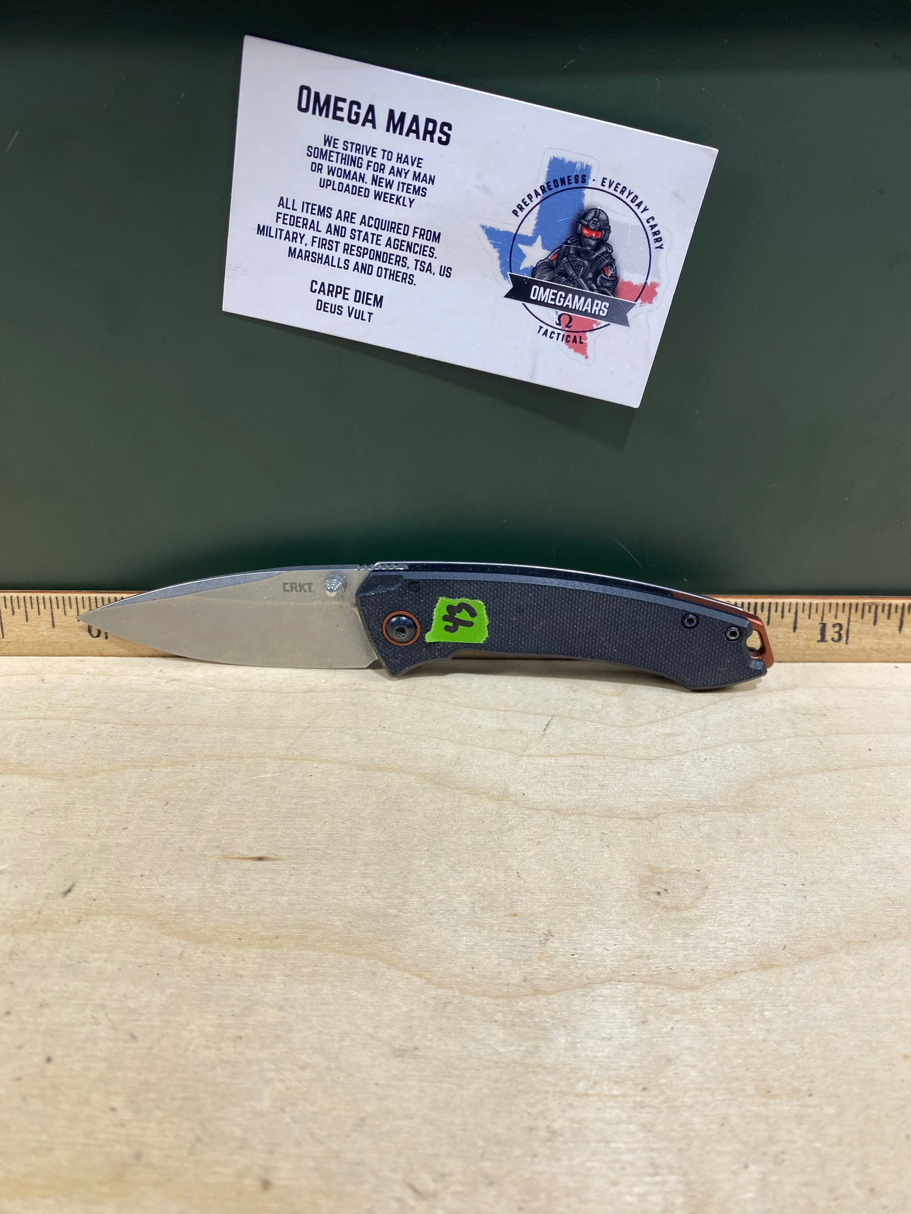 CRKT  2522WM #43. Light usage