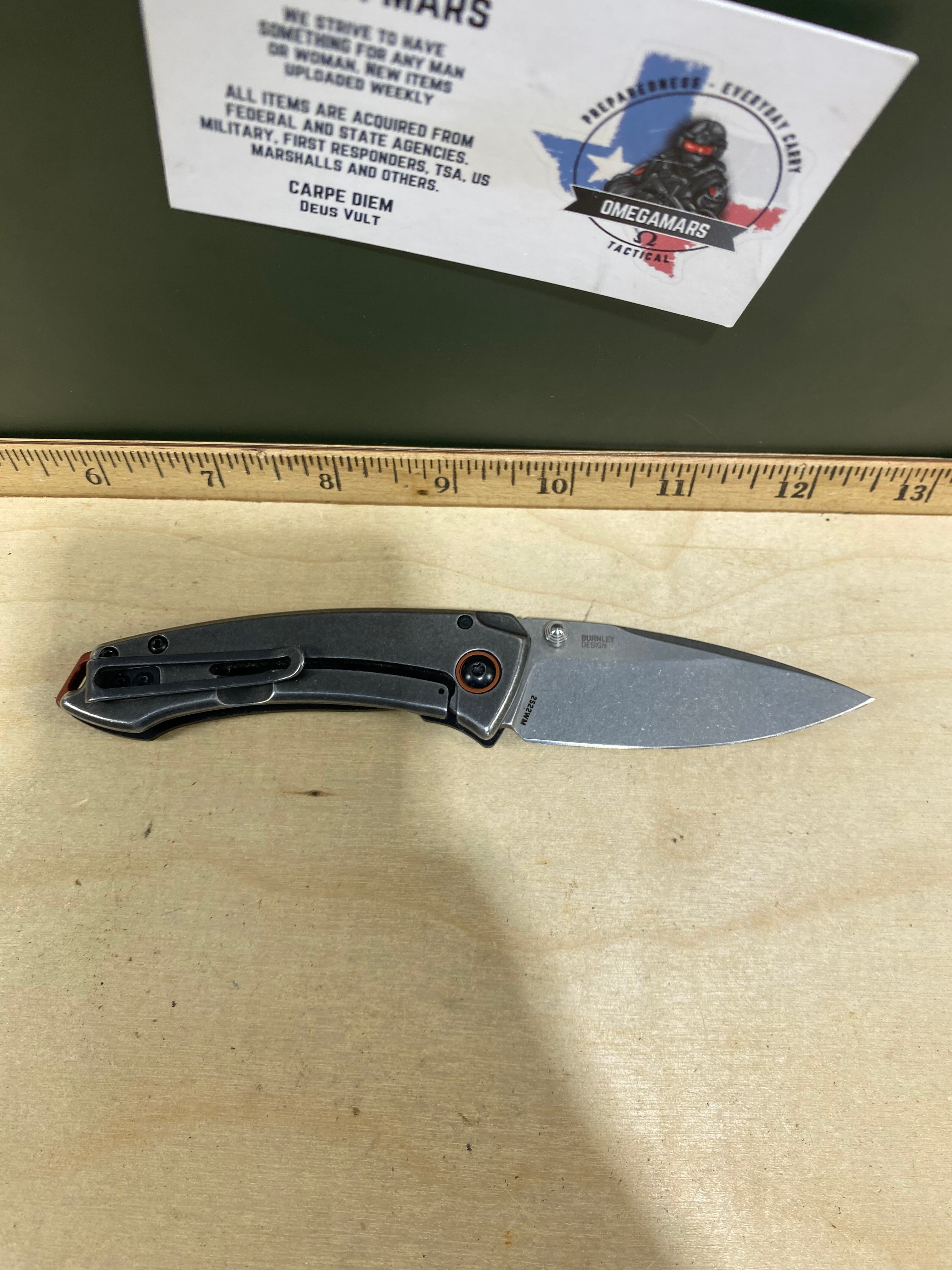 CRKT  2522WM #43. Light usage