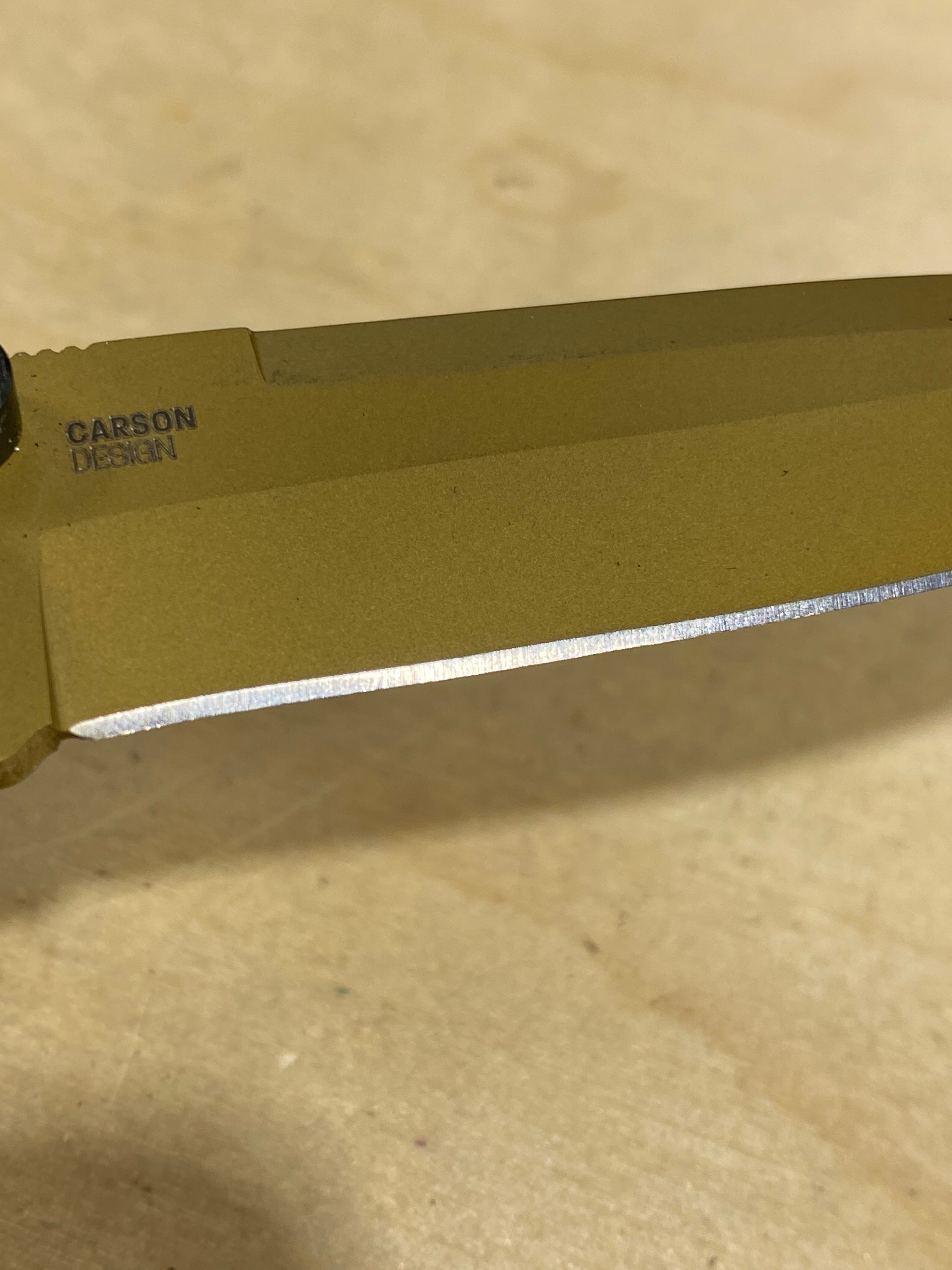 CRKT M16-01DZ Spear Point #44. Light usage.