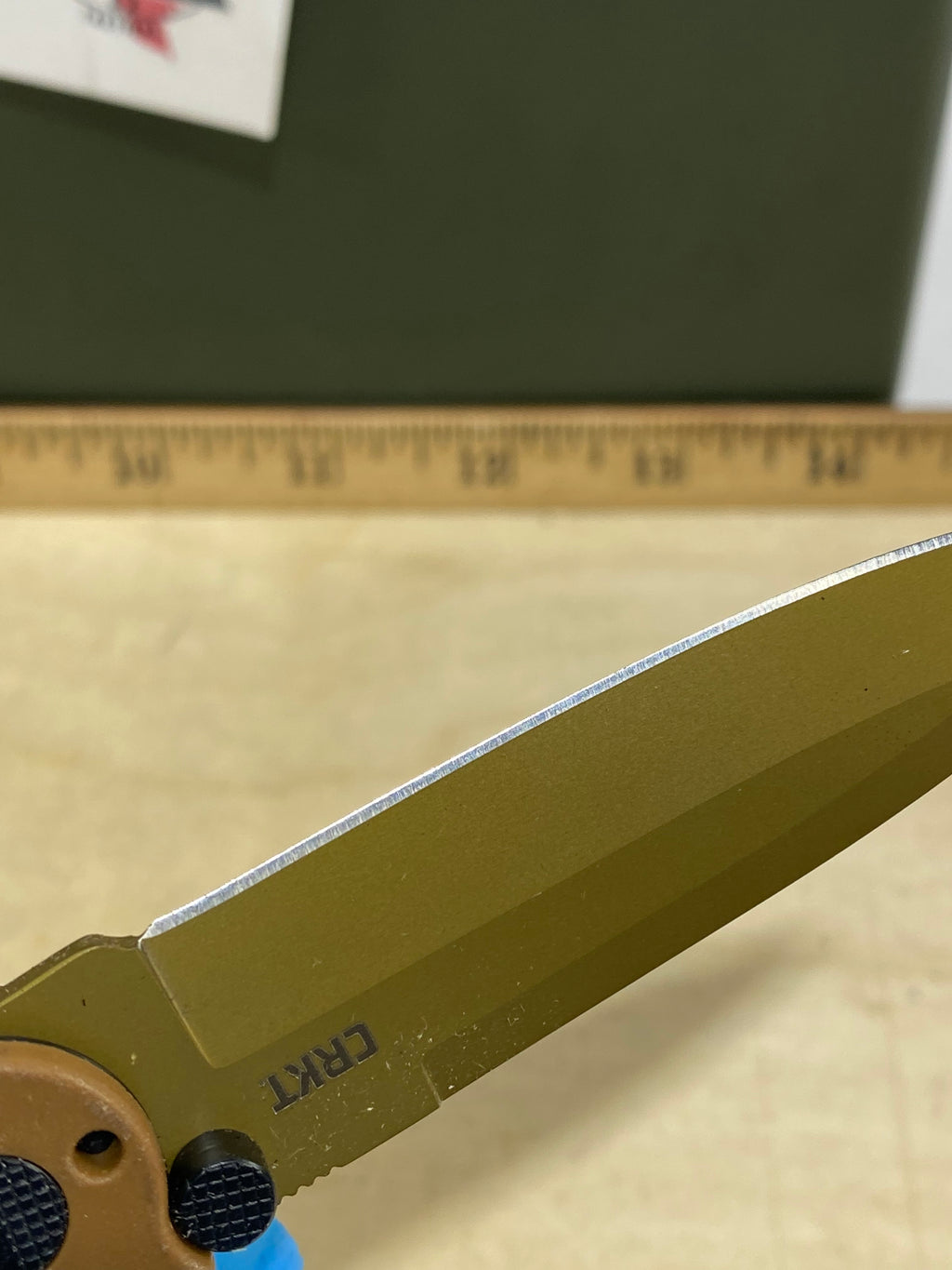 CRKT M16-01DZ Spear Point #44. Light usage.
