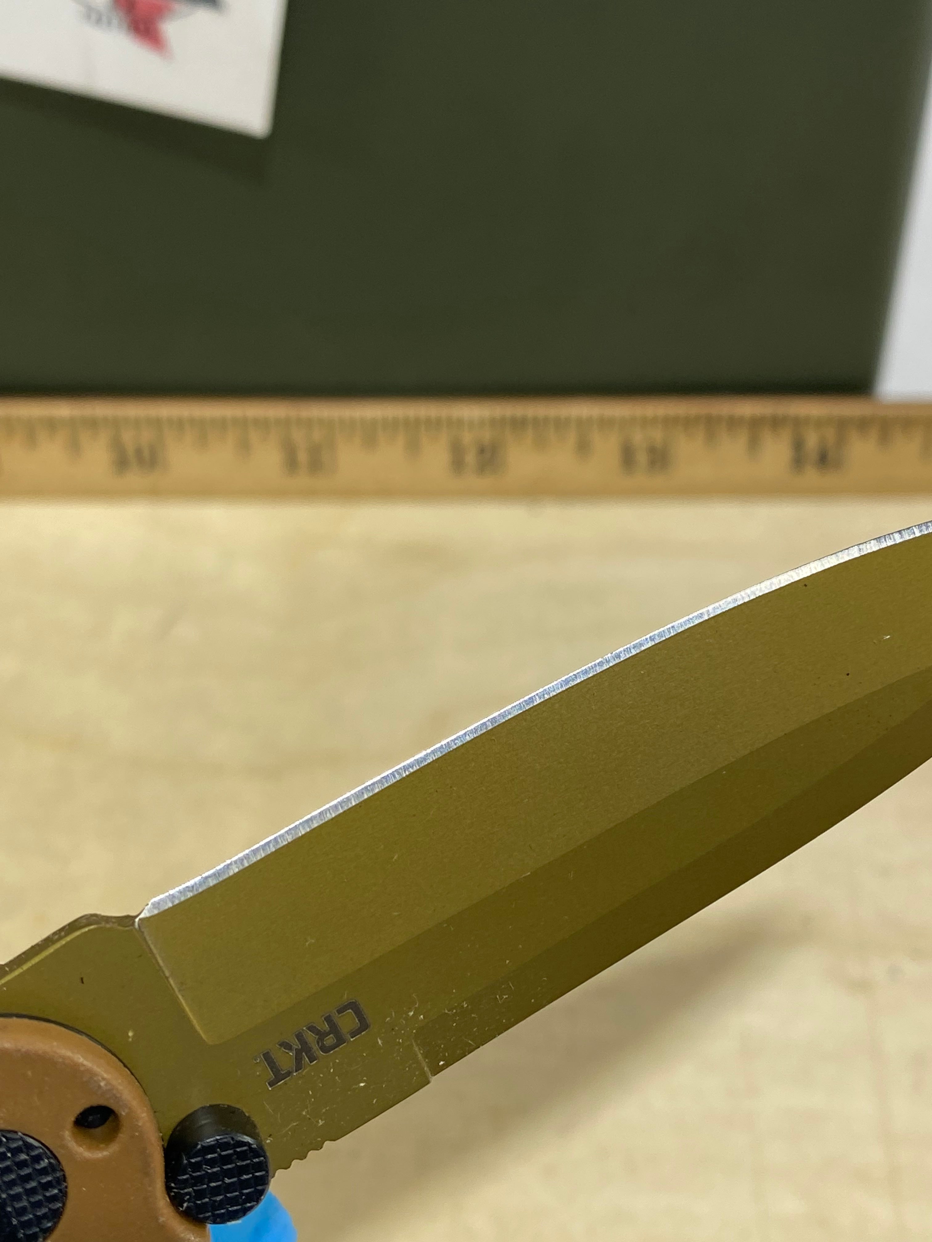 CRKT M16-01DZ Spear Point #44. Light usage.