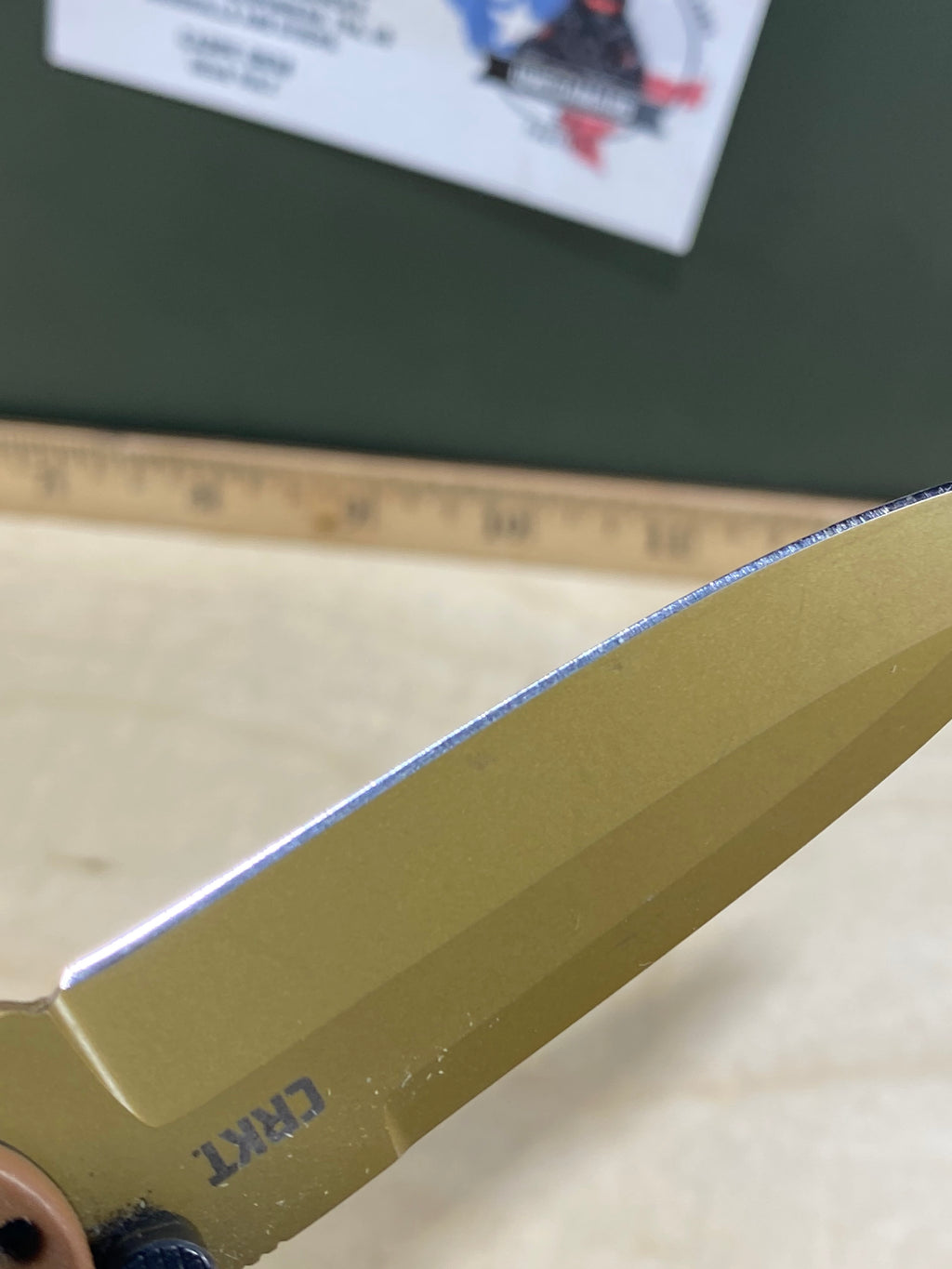 CRKT M16-01DZ Spear Point #45. Light usage.