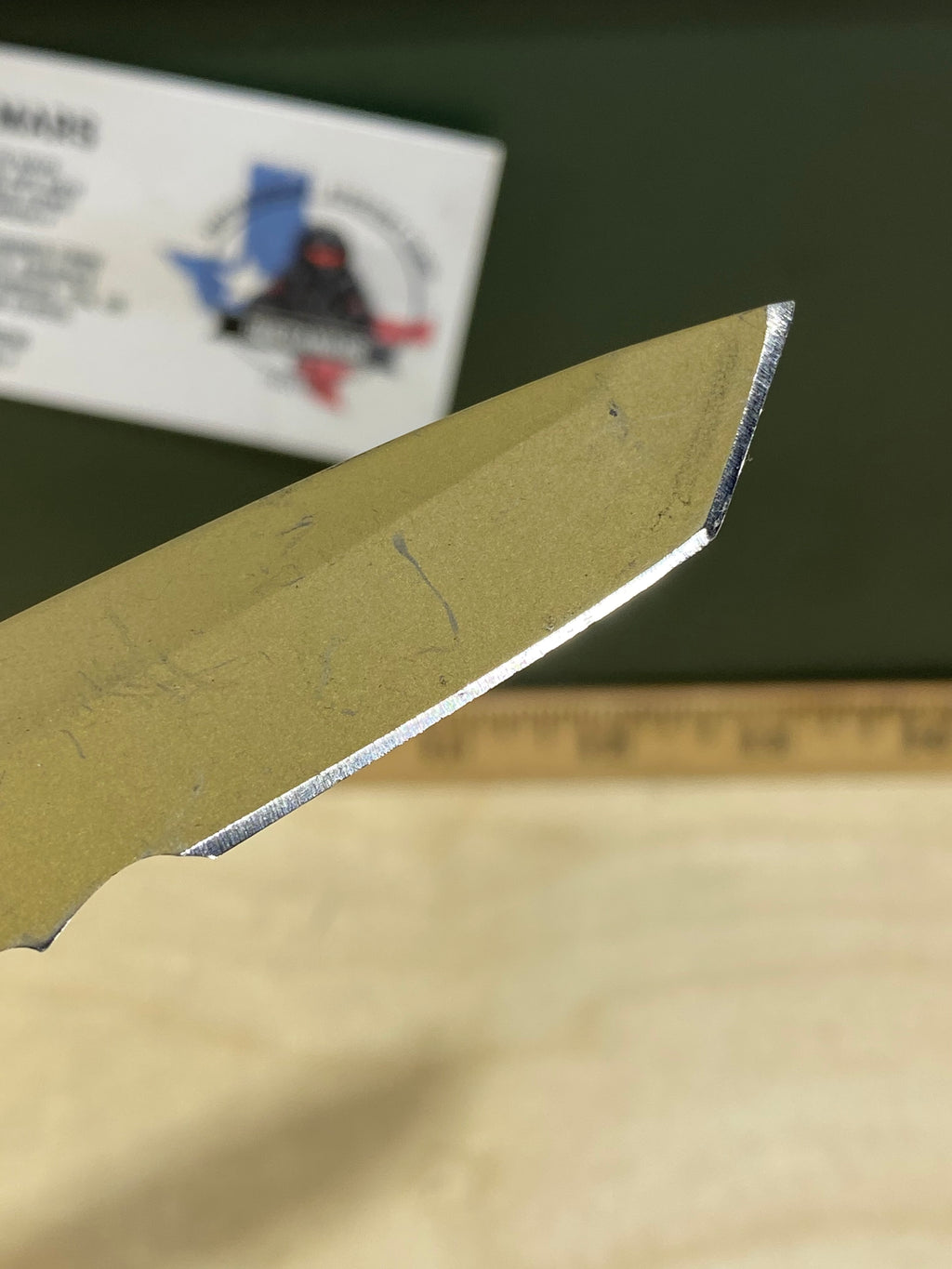 CRKT M16-10DZ Spear Point #46. Light usage. Chip on blade