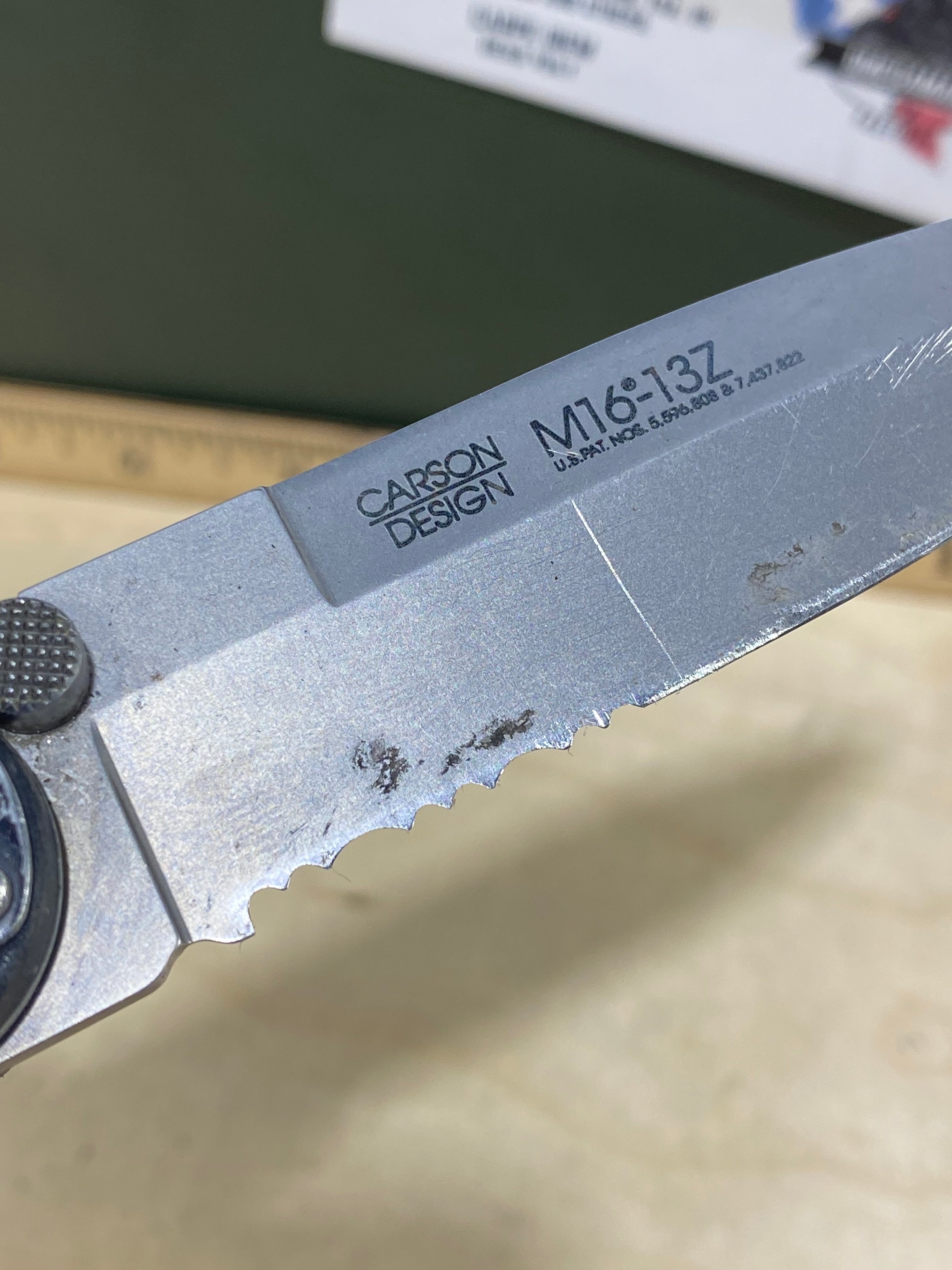 CRKT M16-13Z Carson #47. Light usage. Resharpened