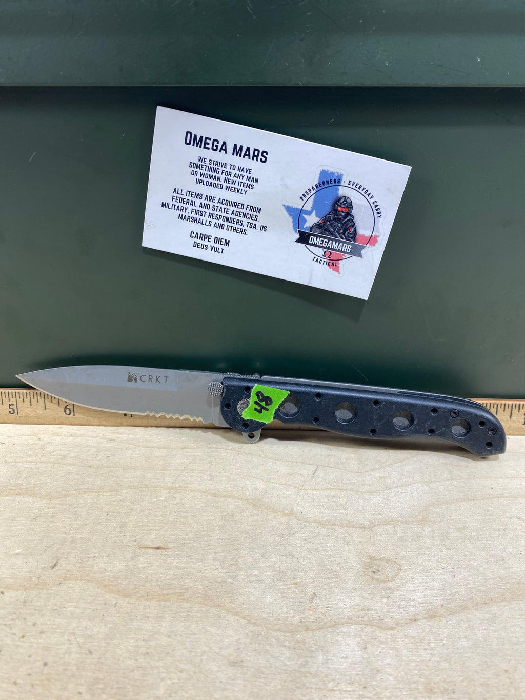 CRKT M16-13Z Carson #48. Light usage. Dirty