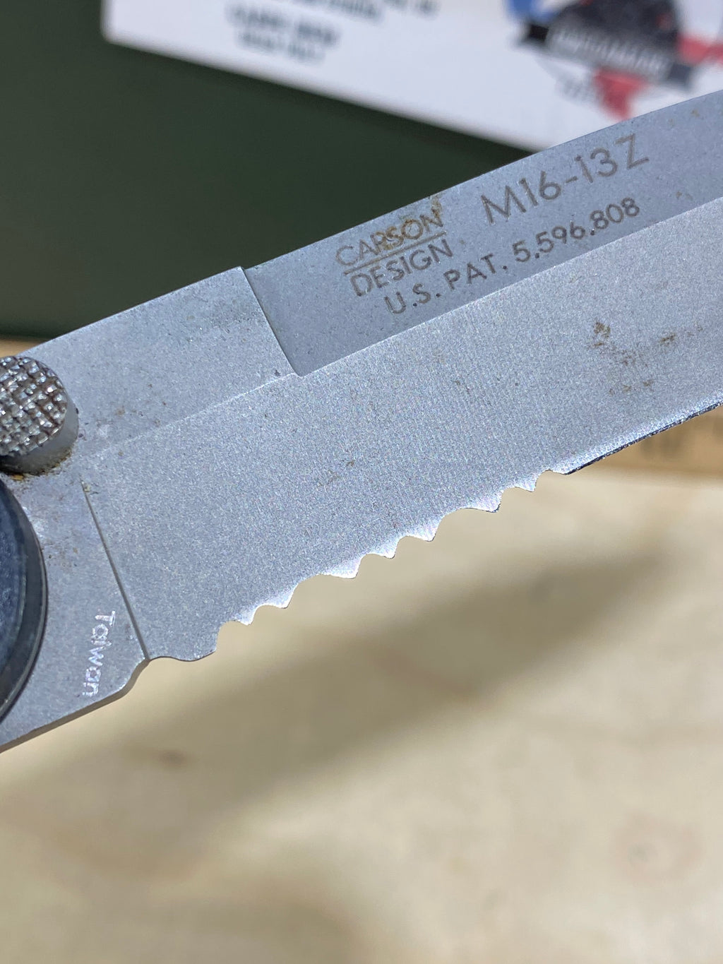 CRKT M16-13Z Carson #48. Light usage. Dirty