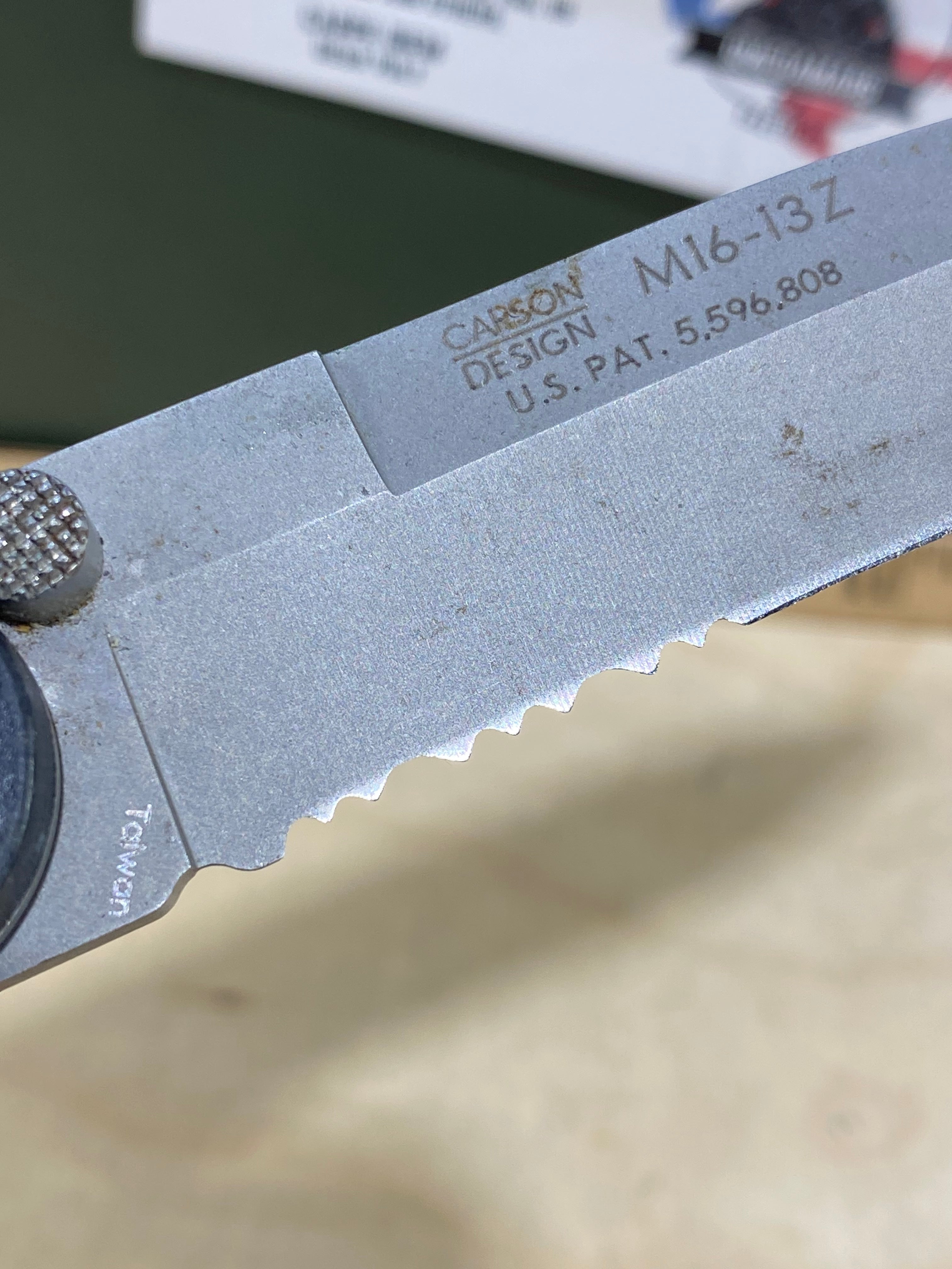 CRKT M16-13Z Carson #48. Light usage. Dirty