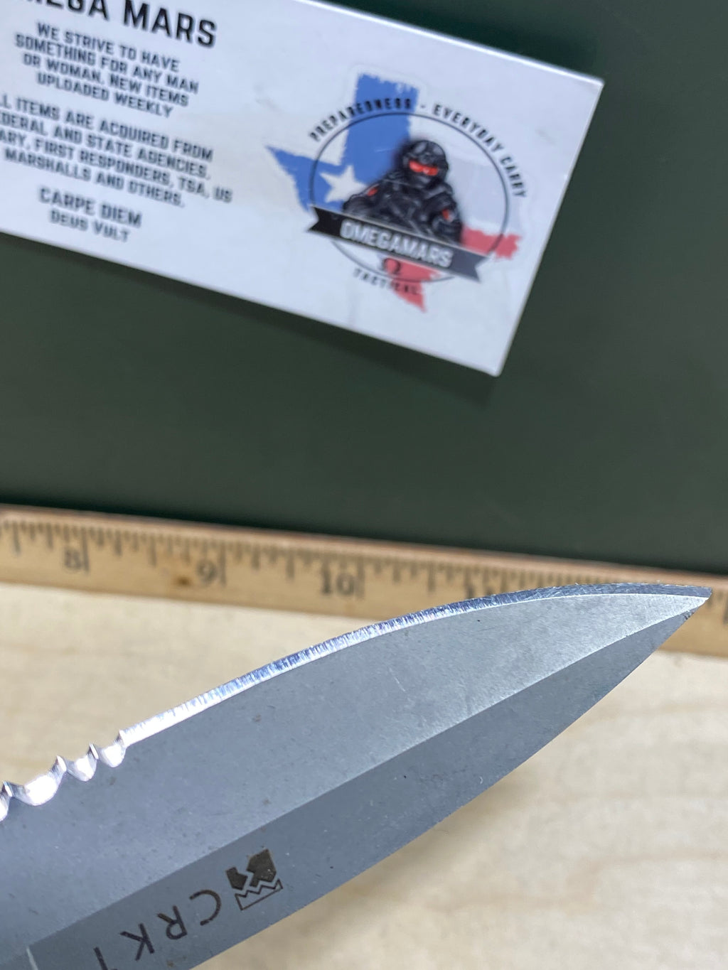 CRKT M16-13Z Carson #48. Light usage. Dirty