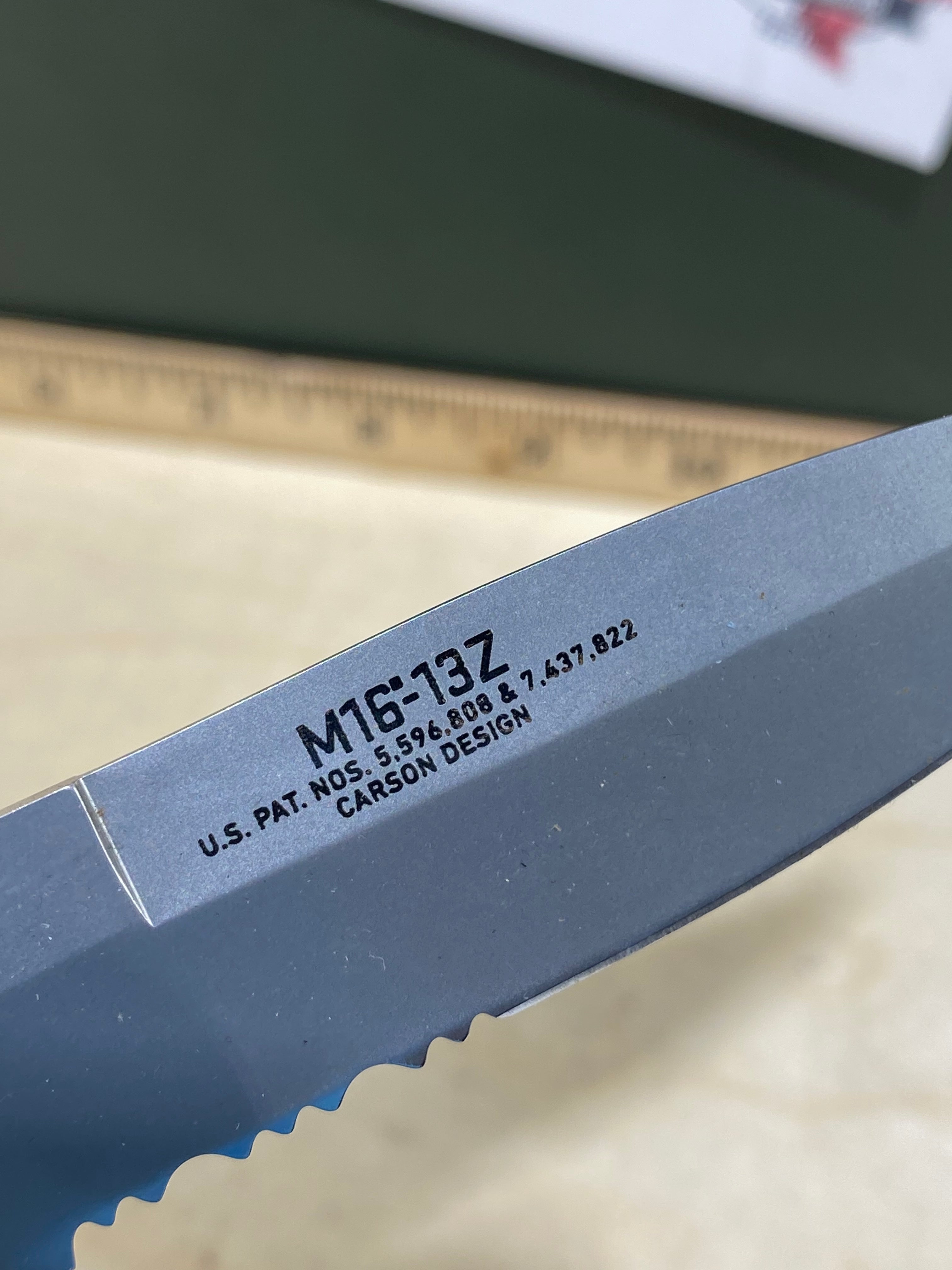 CRKT M16-13Z Carson #49. Light usage.