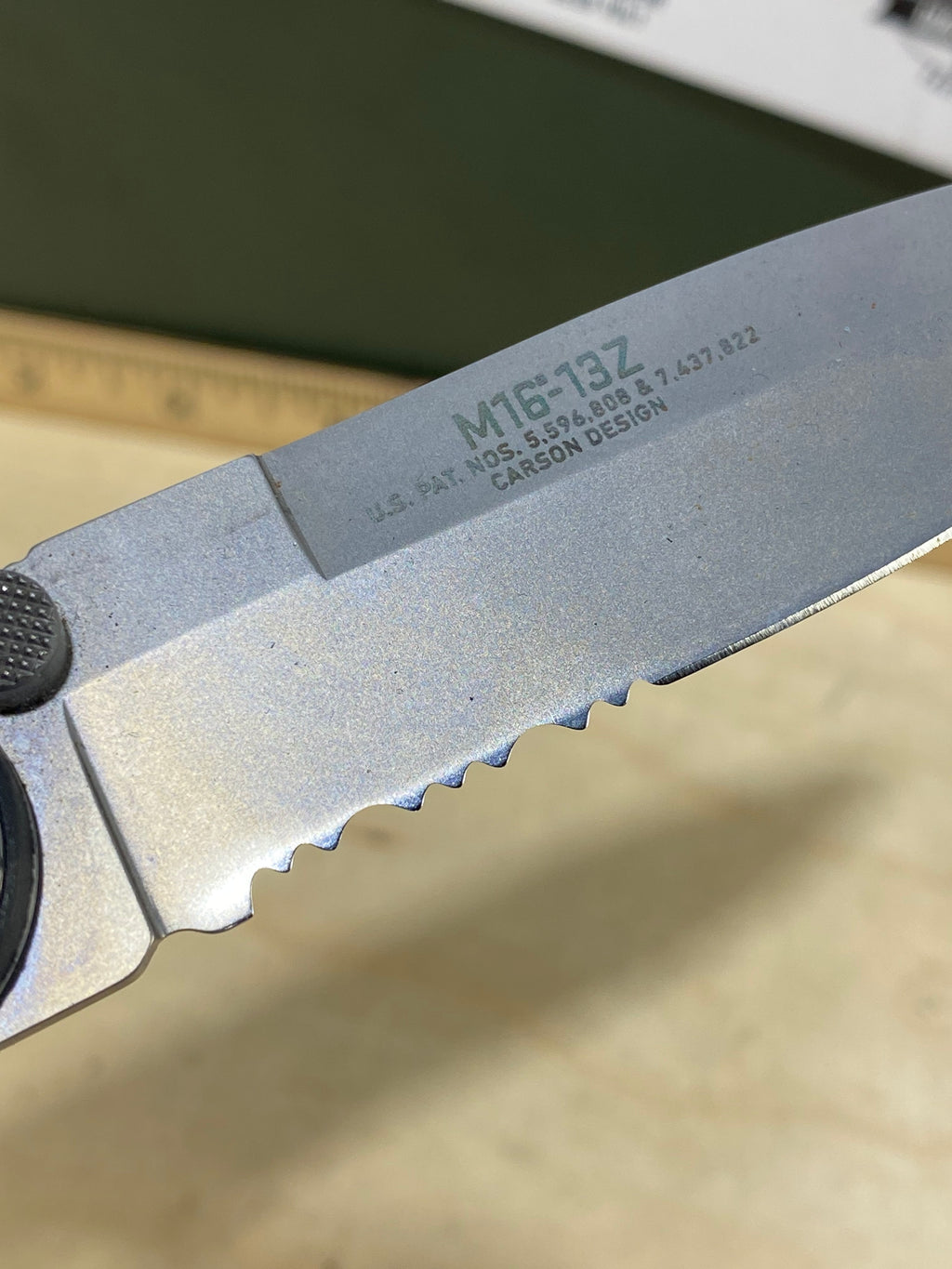 CRKT M16-13Z Carson #49. Light usage.
