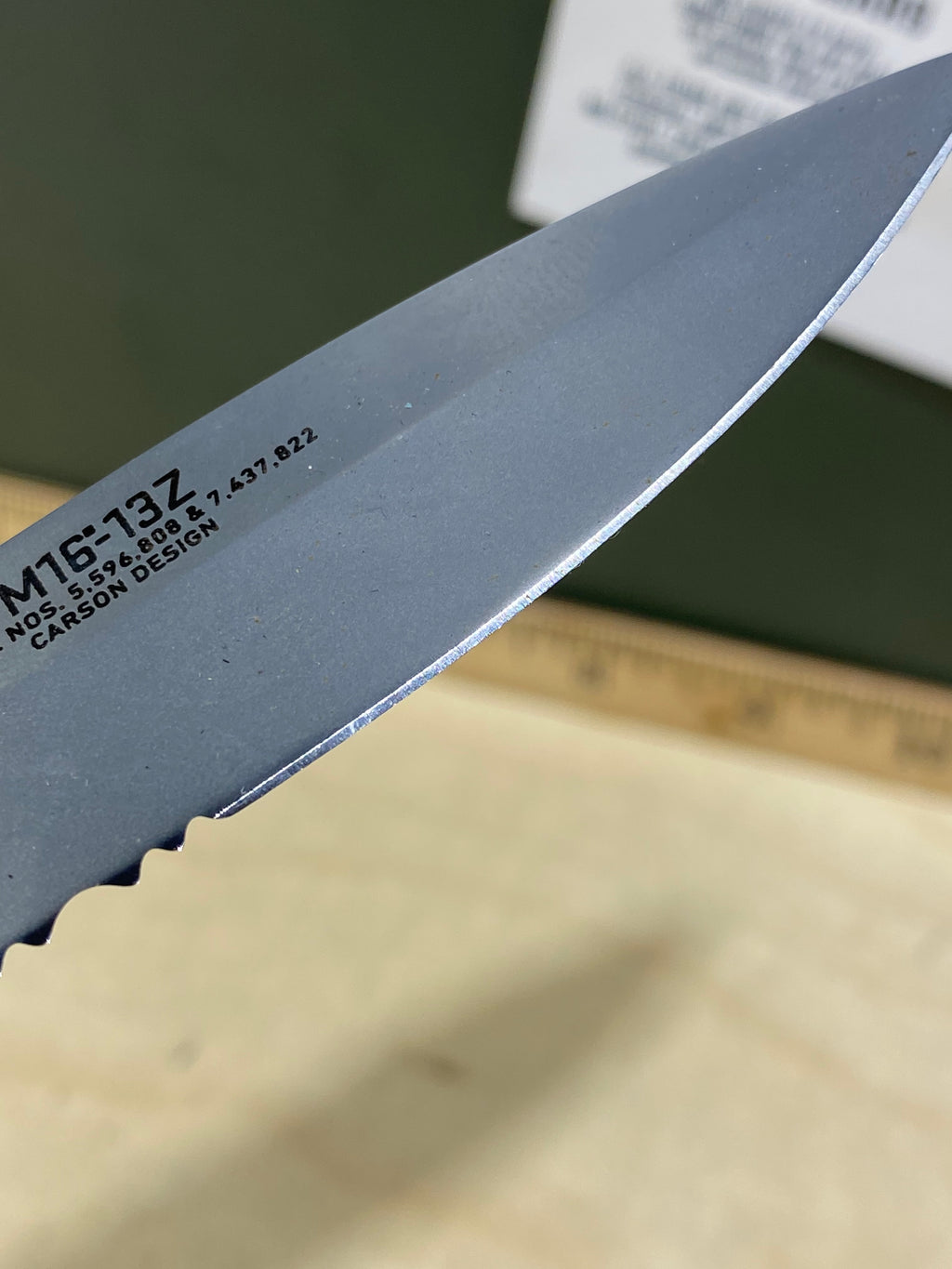 CRKT M16-13Z Carson #49. Light usage.