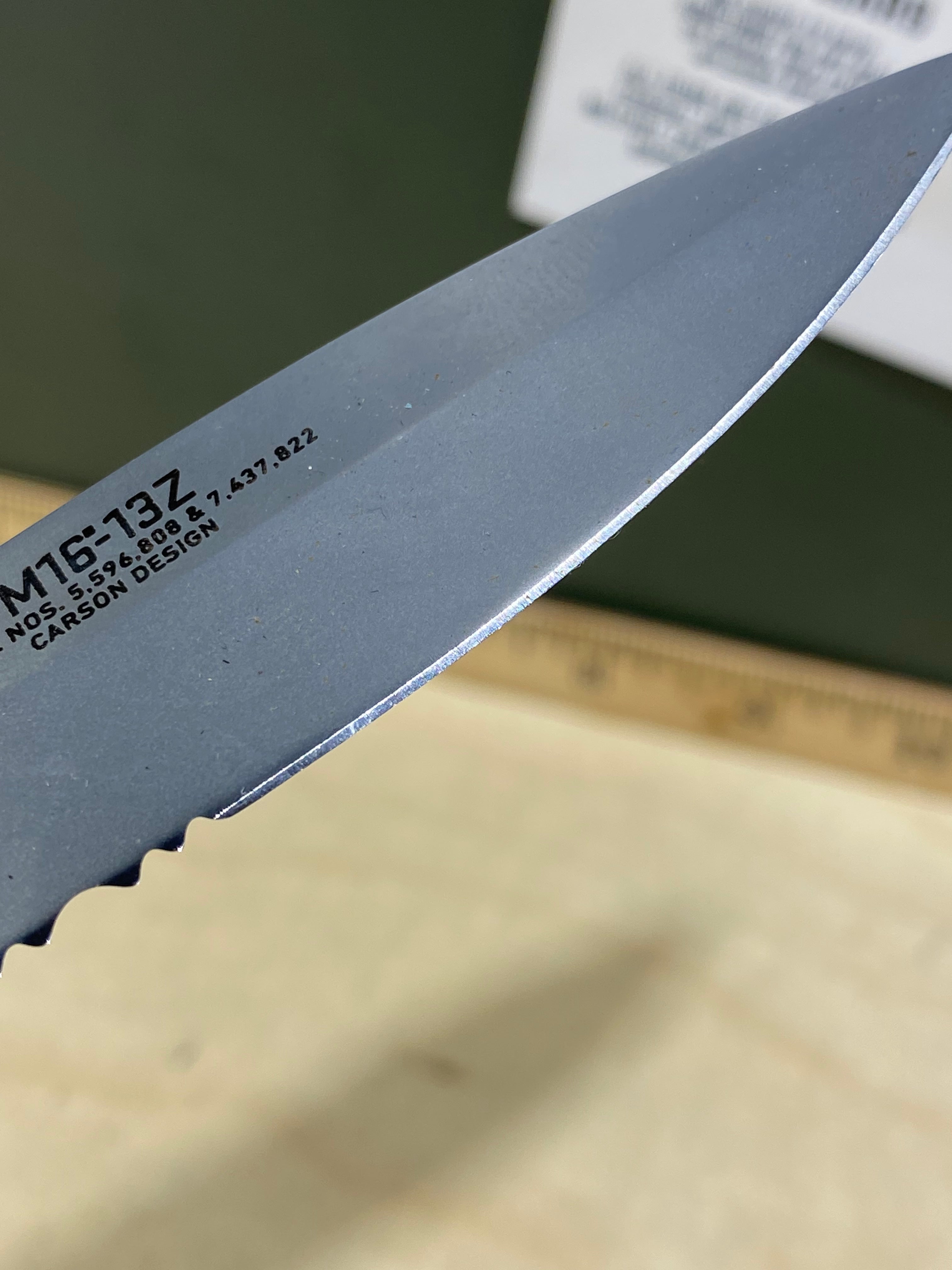 CRKT M16-13Z Carson #49. Light usage.