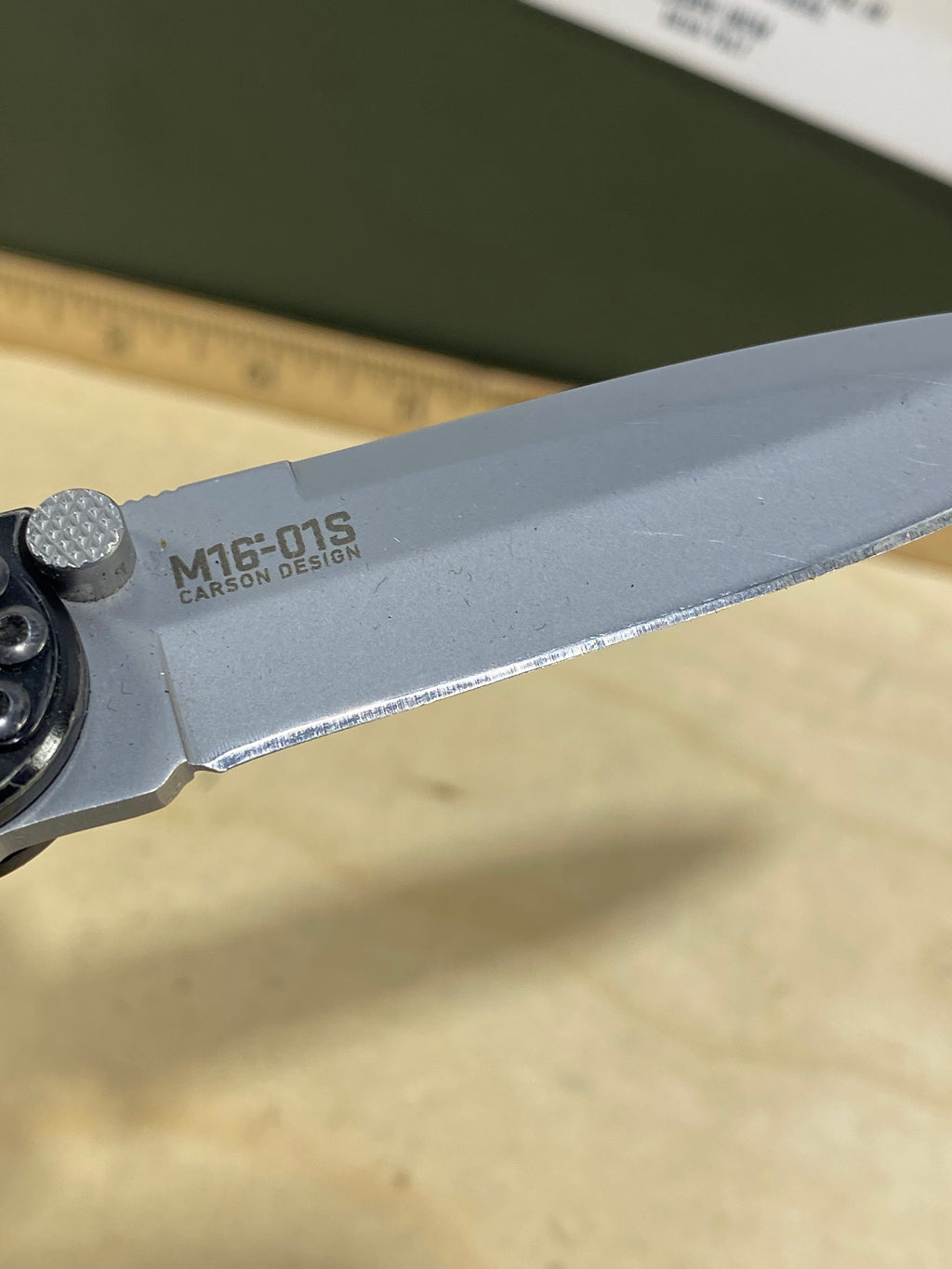 CRKT M16-01Z #53. Light usage.