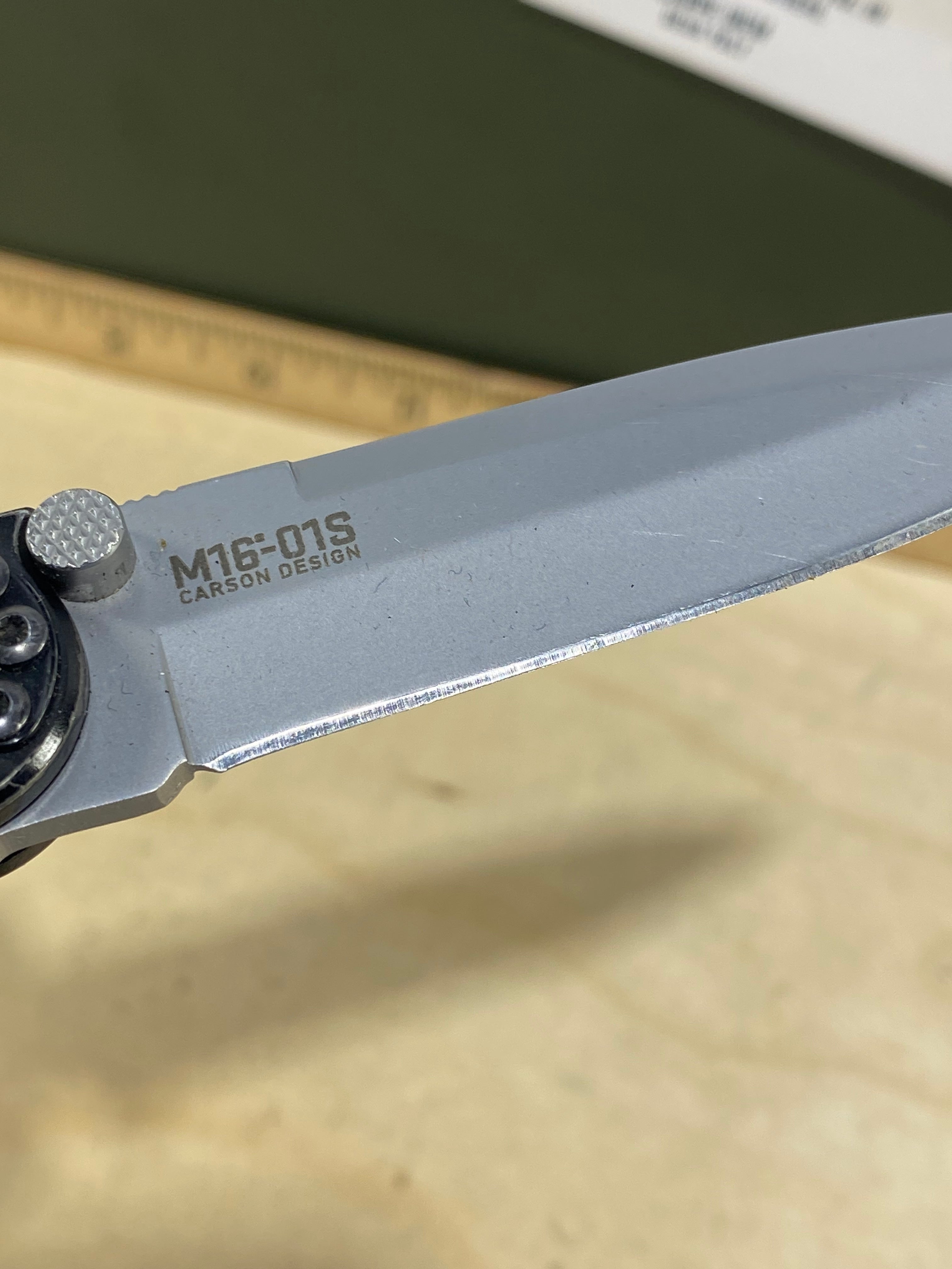 CRKT M16-01Z #53. Light usage.