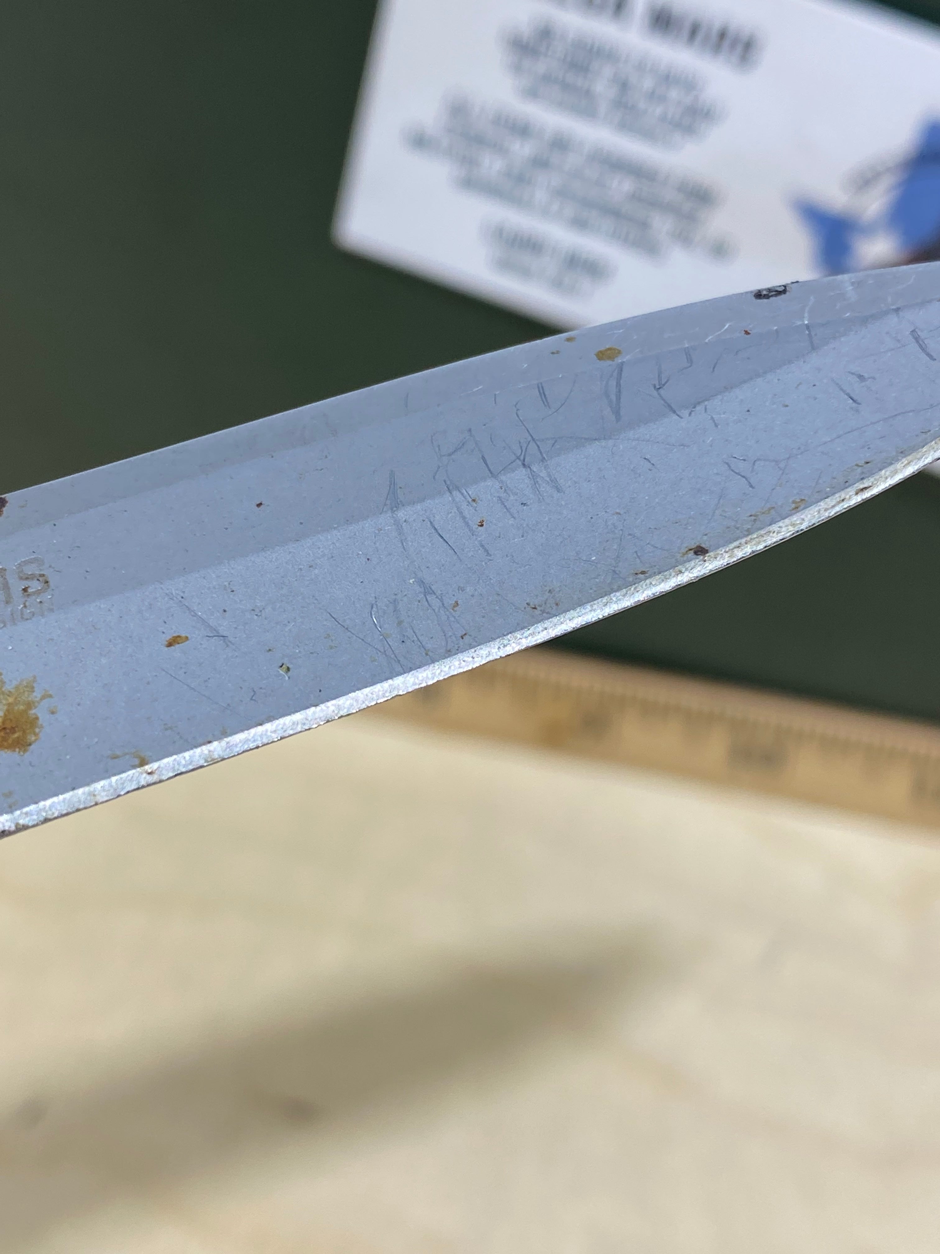 CRKT M16-01S Carson #54. Light usage. Resharpened. Dirty
