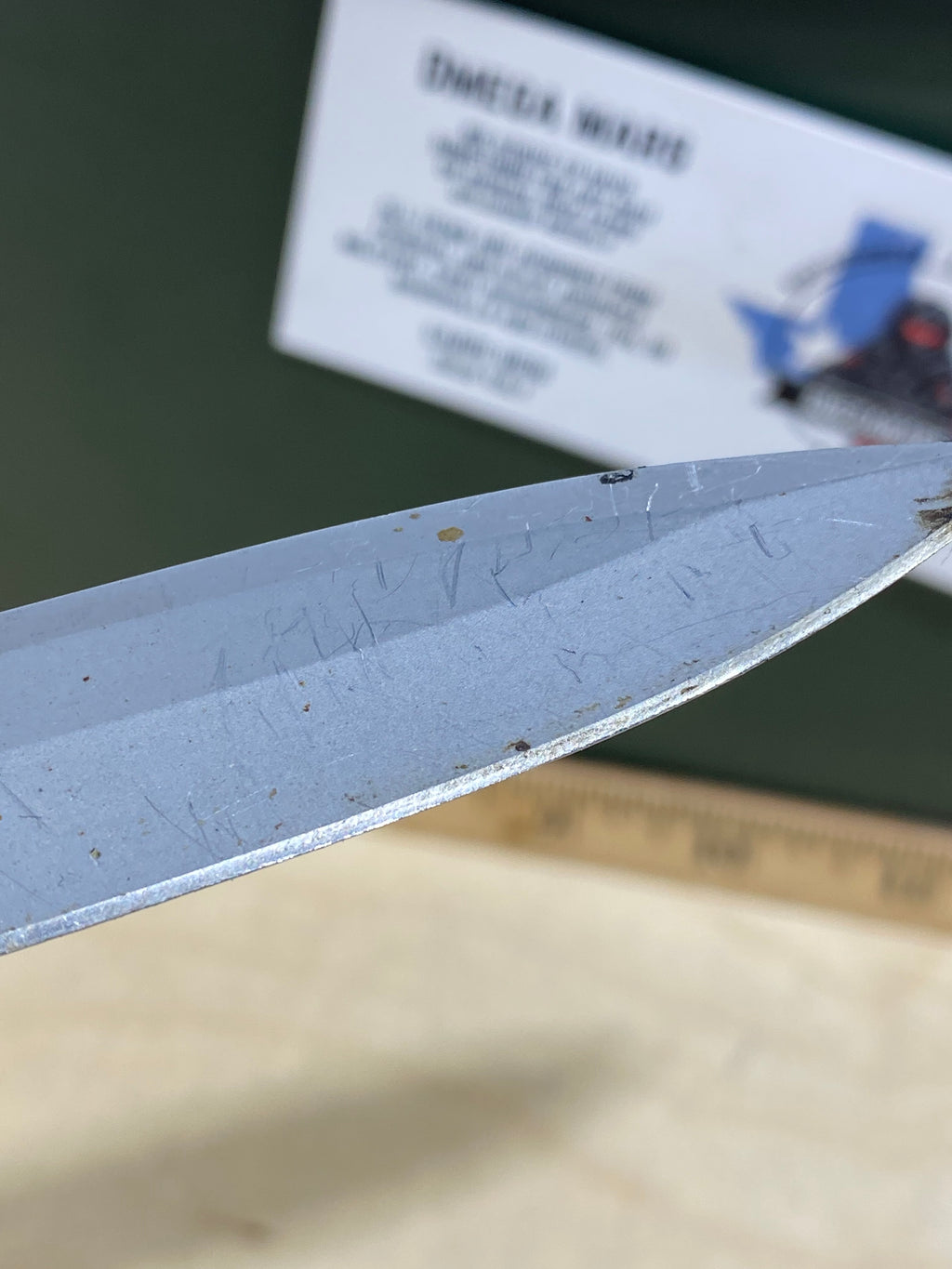 CRKT M16-01S Carson #54. Light usage. Resharpened. Dirty