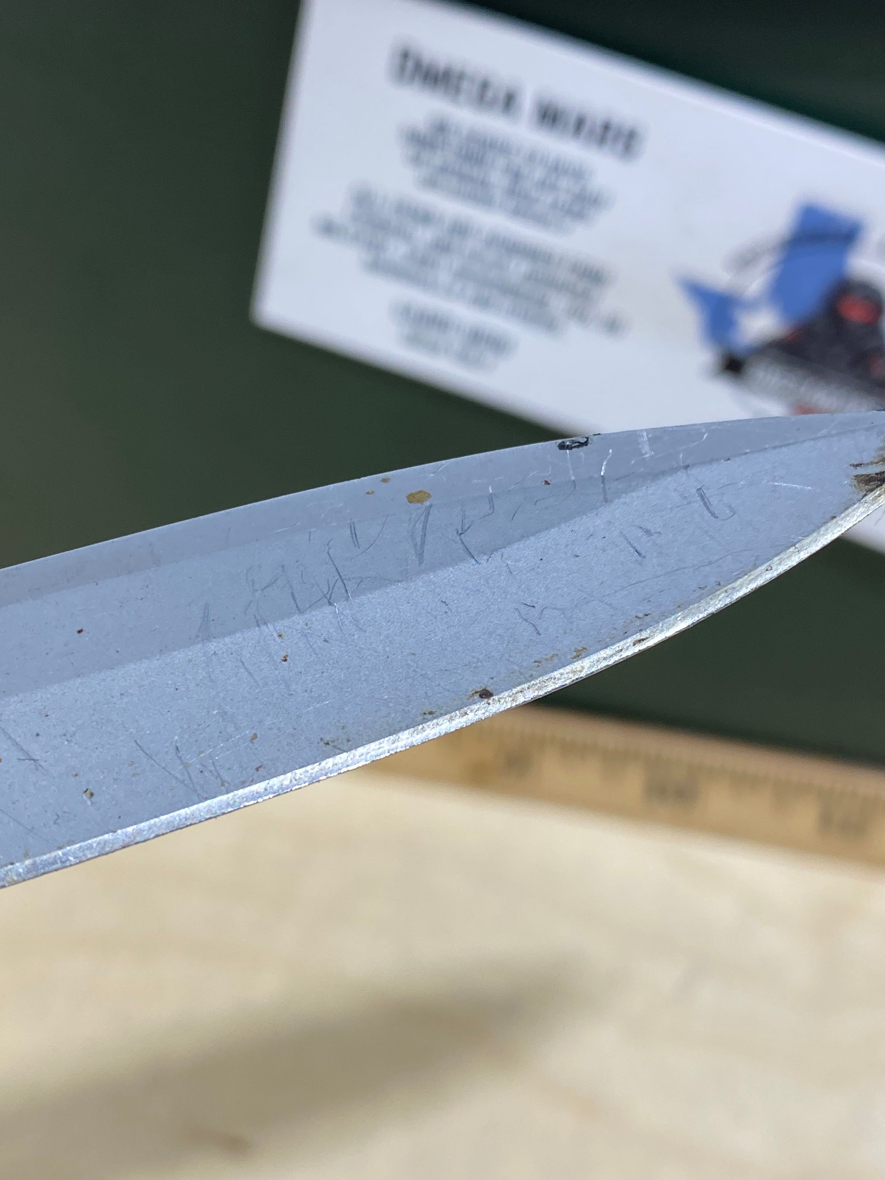 CRKT M16-01S Carson #54. Light usage. Resharpened. Dirty