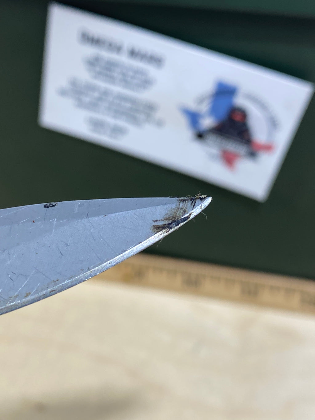 CRKT M16-01S Carson #54. Light usage. Resharpened. Dirty