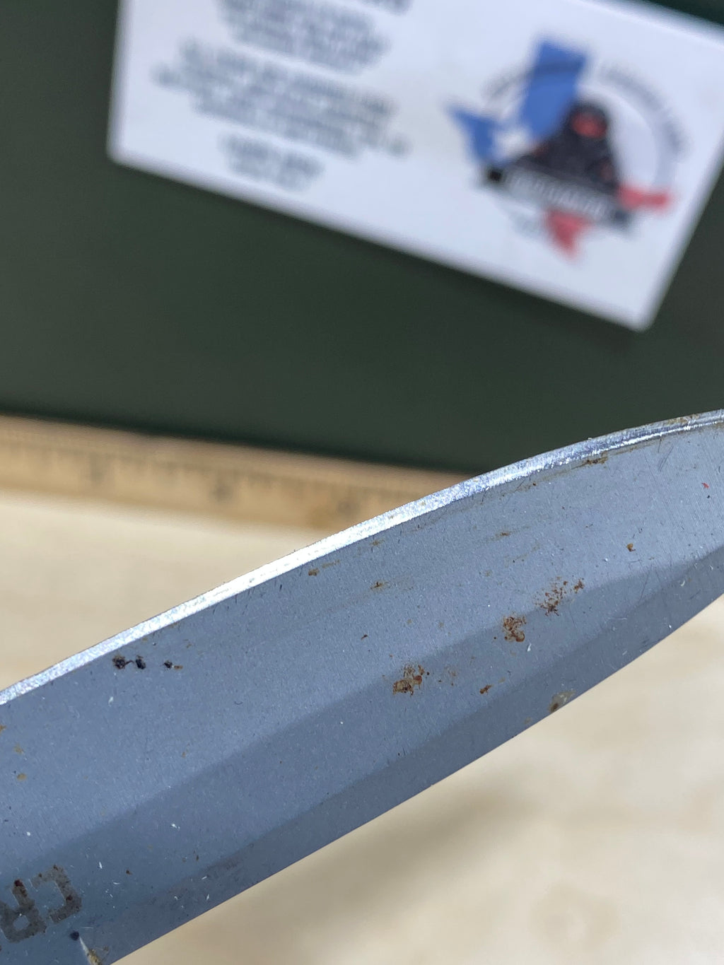 CRKT M16-01S Carson #54. Light usage. Resharpened. Dirty