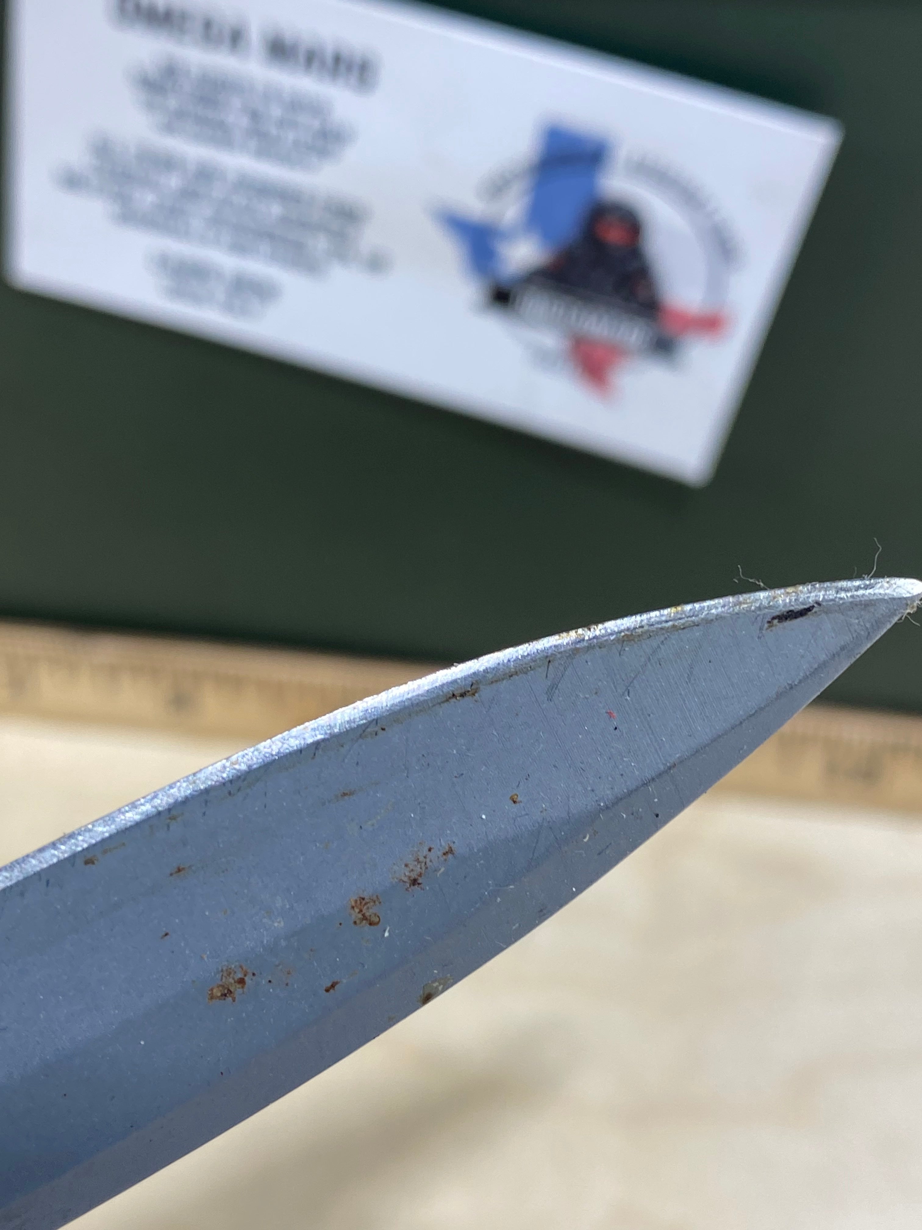 CRKT M16-01S Carson #54. Light usage. Resharpened. Dirty