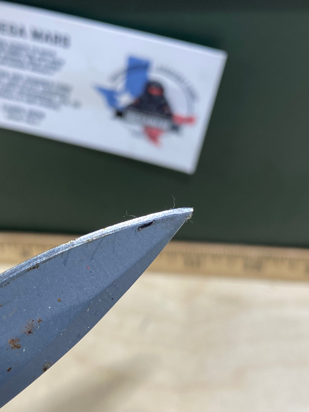 CRKT M16-01S Carson #54. Light usage. Resharpened. Dirty