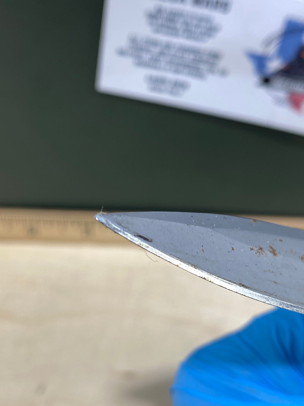 CRKT M16-01S Carson #54. Light usage. Resharpened. Dirty