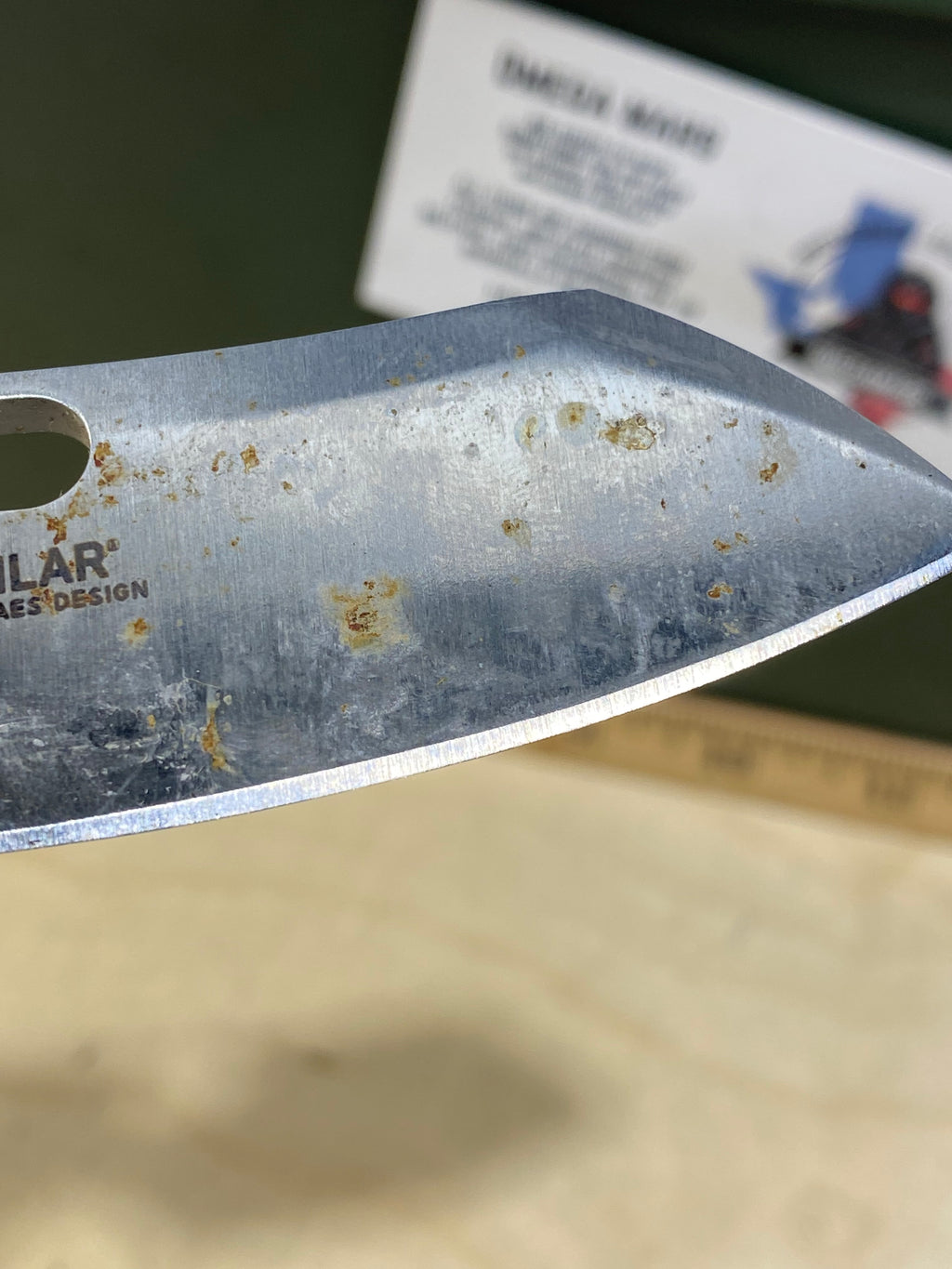 CRKT 5315 Pilar #58. Light usage. Dirty
