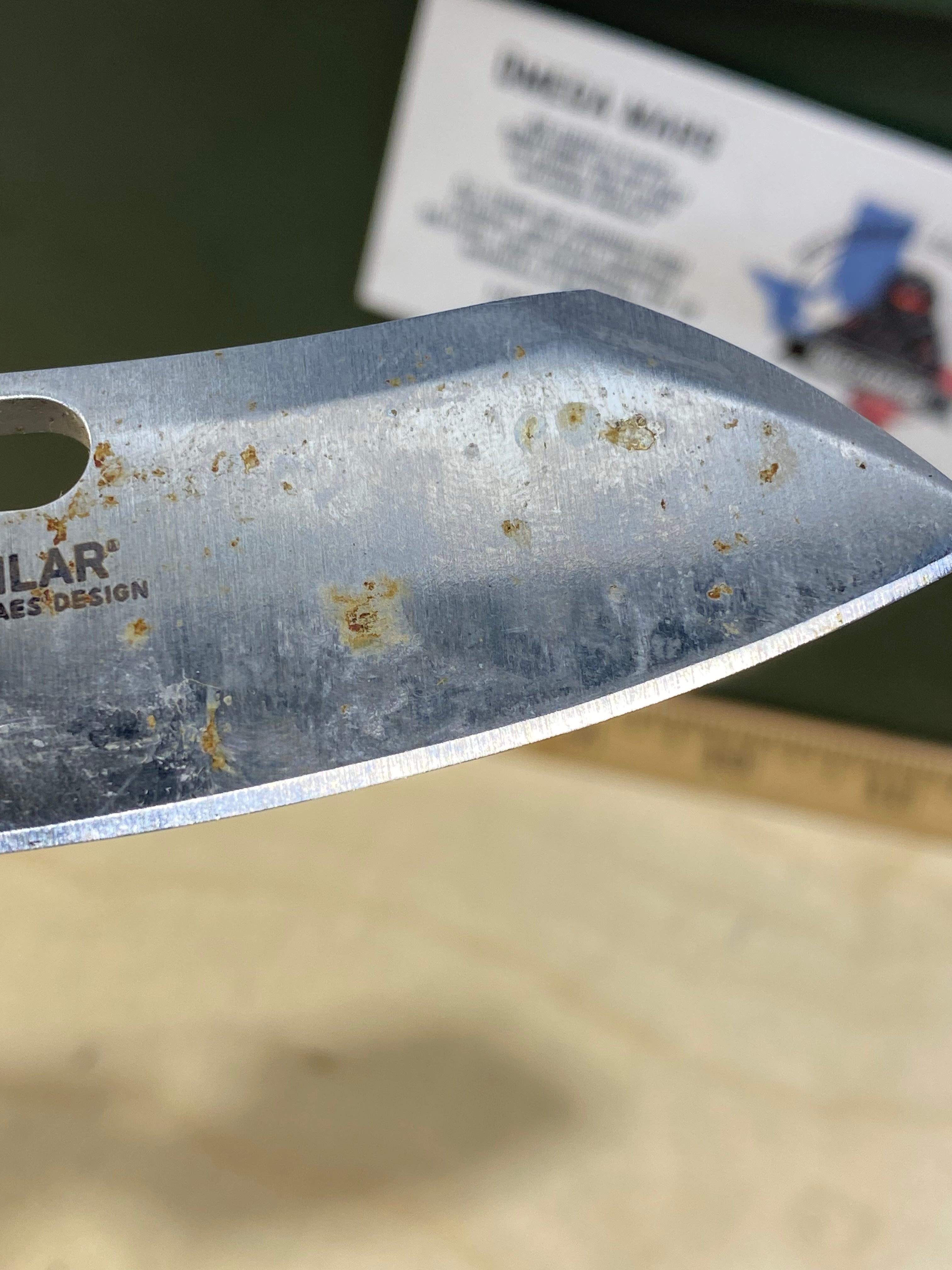 CRKT 5315 Pilar #58. Light usage. Dirty