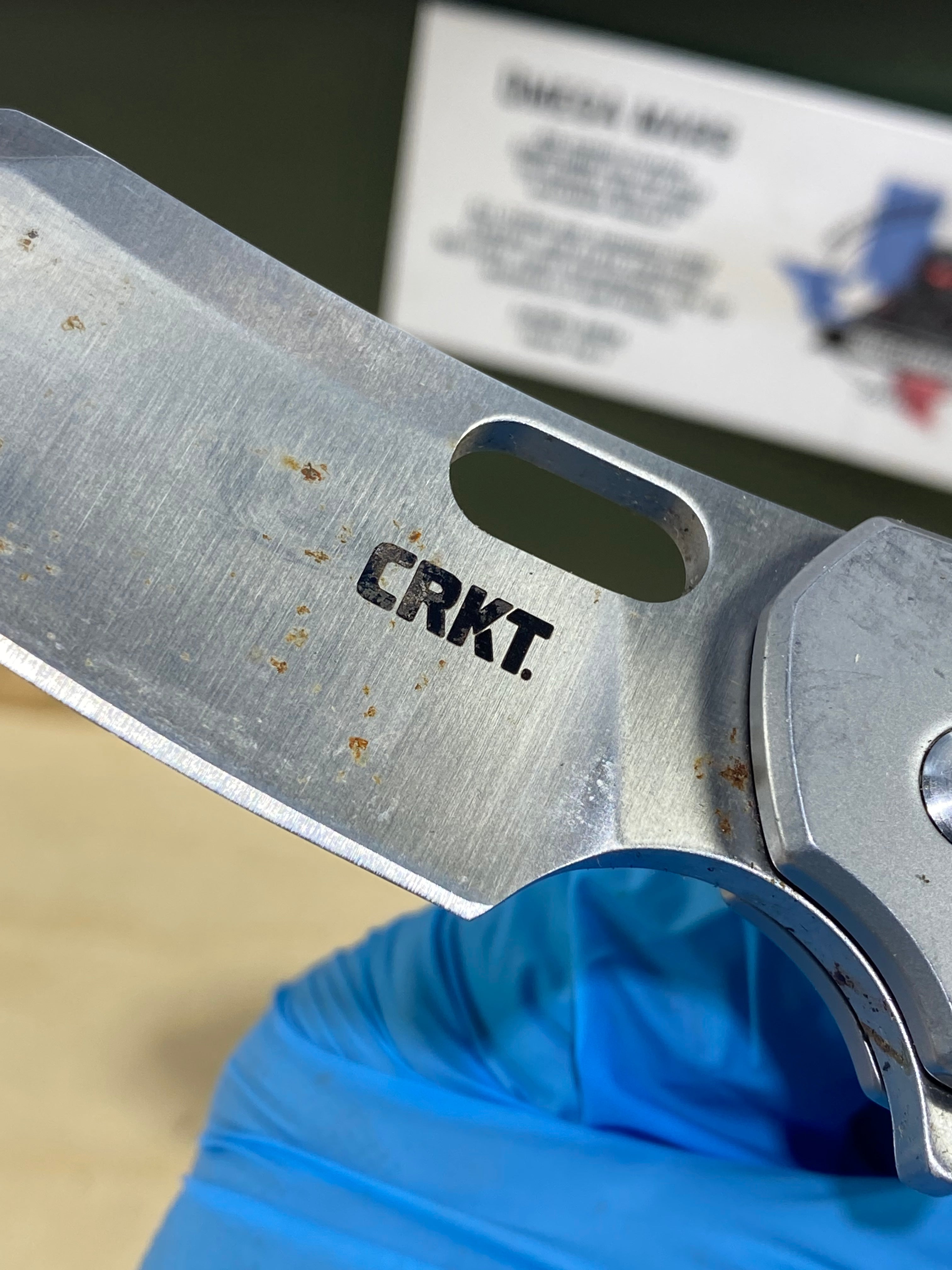 CRKT 5315 Pilar #58. Light usage. Dirty