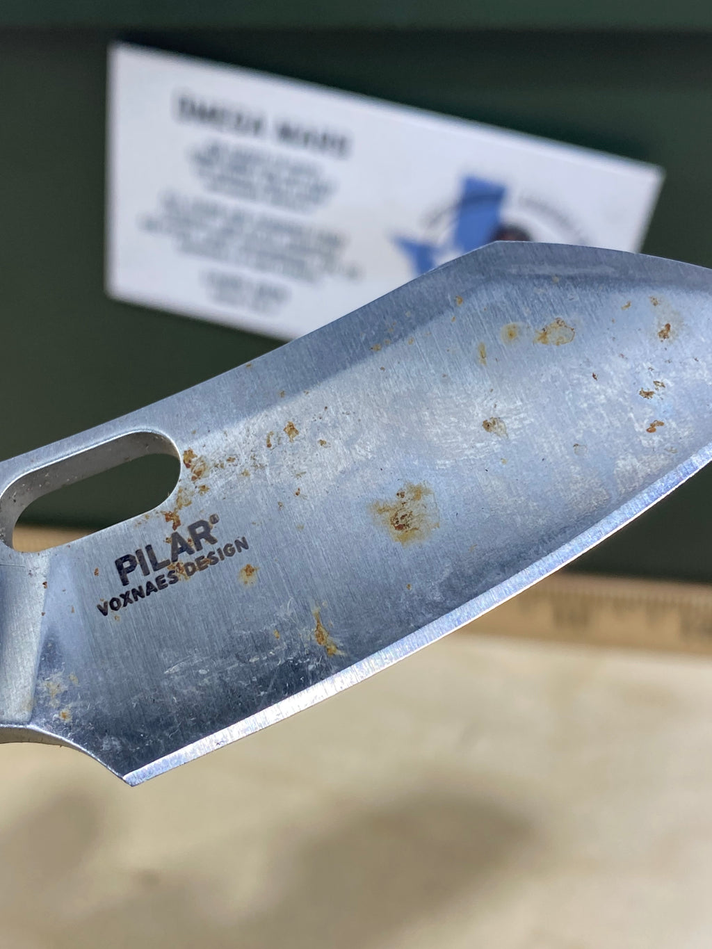 CRKT 5315 Pilar #58. Light usage. Dirty
