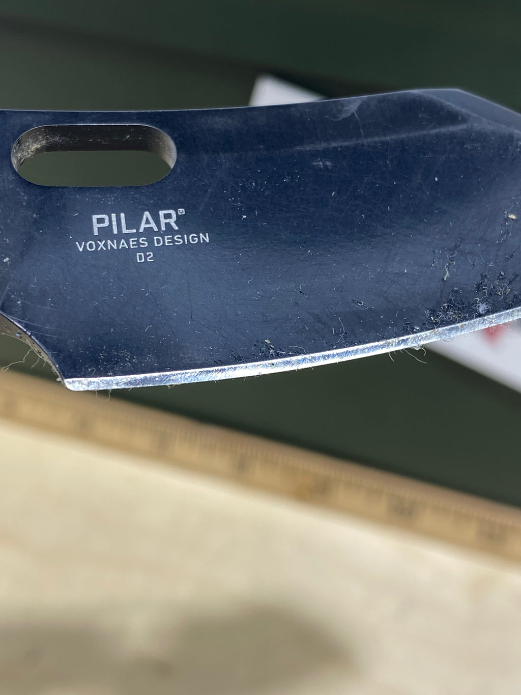 CRKT  5315GKD2 Pilar #60. Light usage. Resharpened. Dirty.