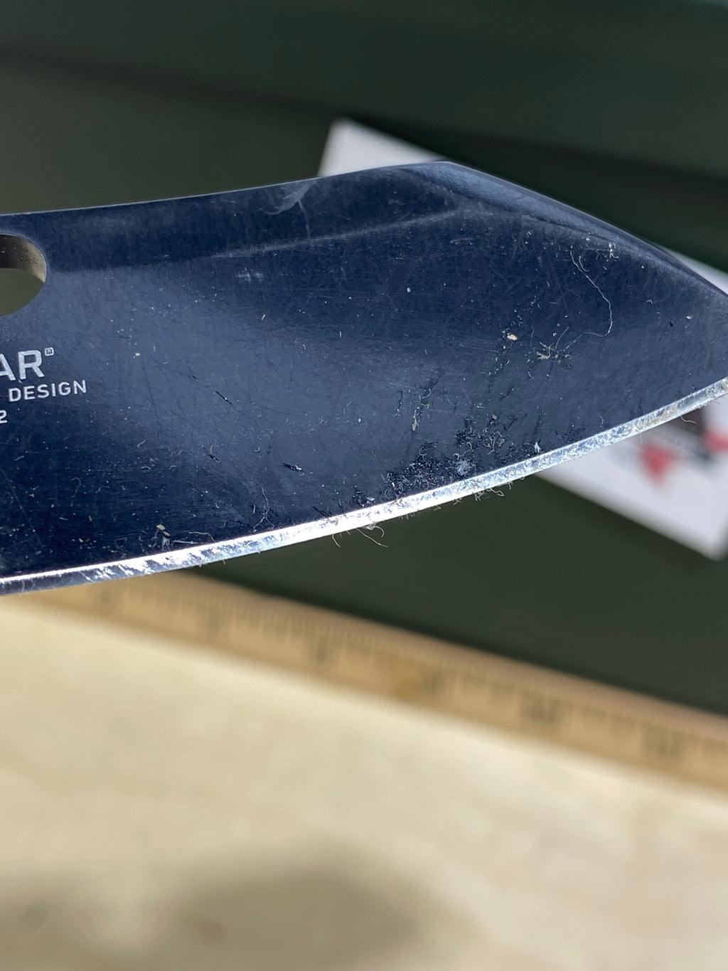 CRKT  5315GKD2 Pilar #60. Light usage. Resharpened. Dirty.