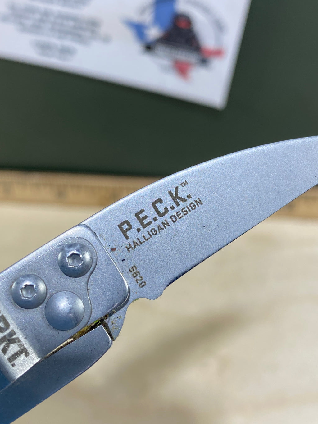 CRKT 5520 P.E.C.K. #62. Light usage