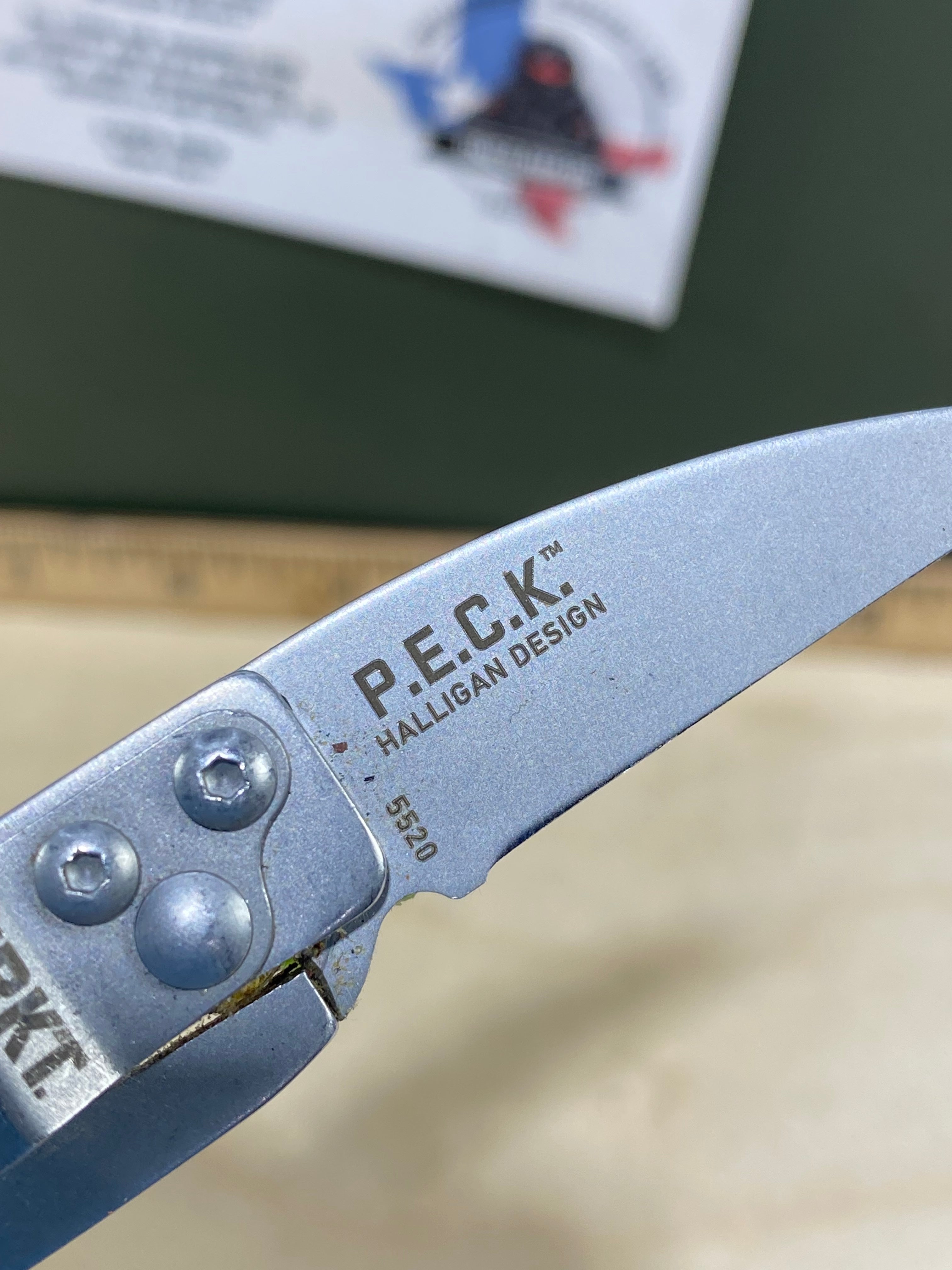 CRKT 5520 P.E.C.K. #62. Light usage