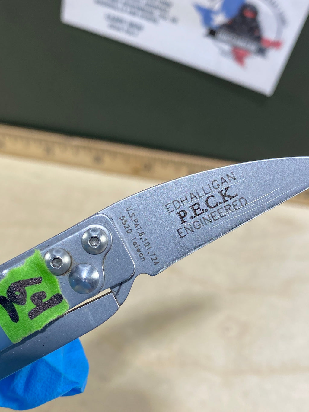 CRKT 5520 P.E.C.K. #64. Light usage. Resharpened