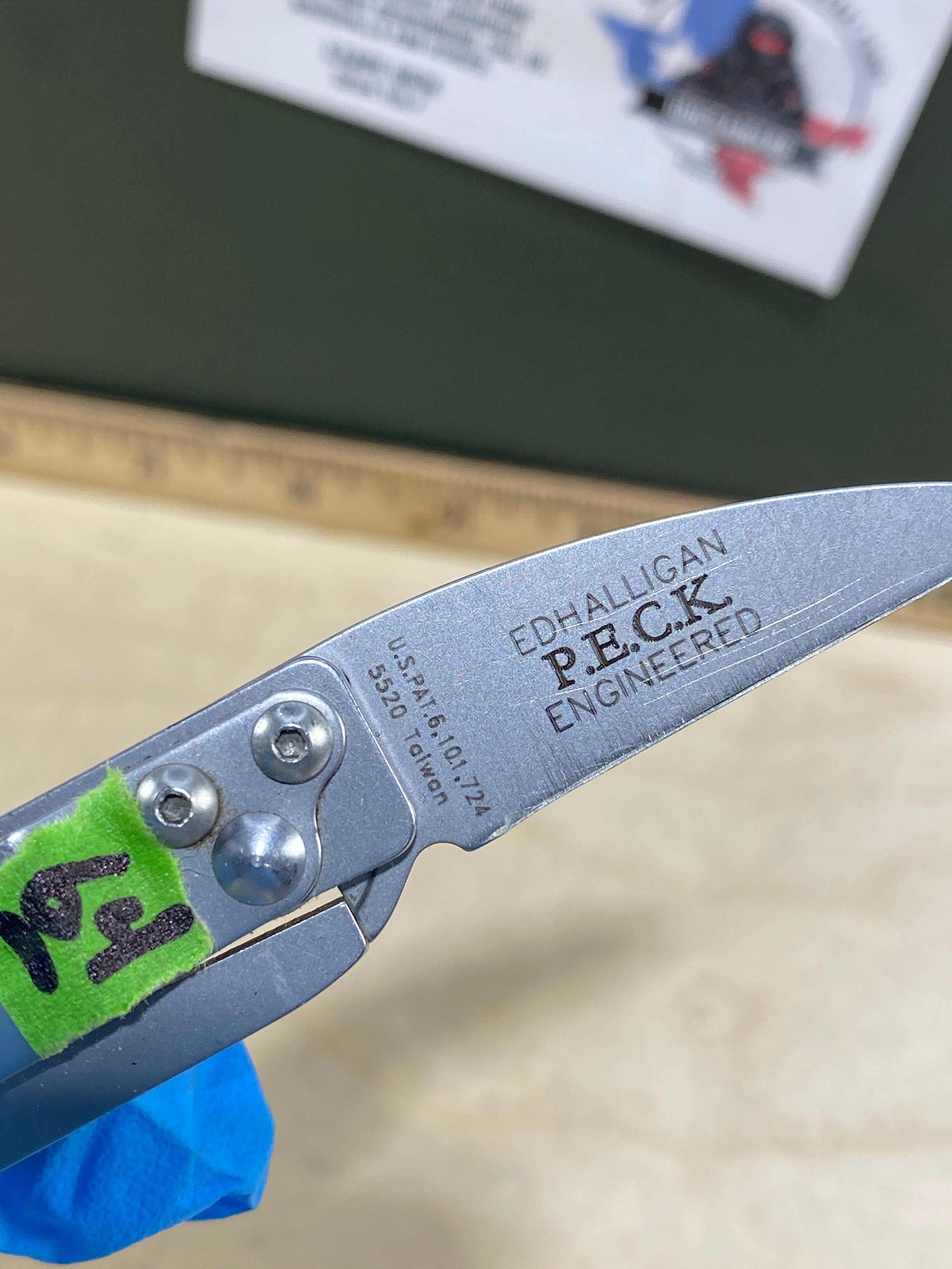 CRKT 5520 P.E.C.K. #64. Light usage. Resharpened