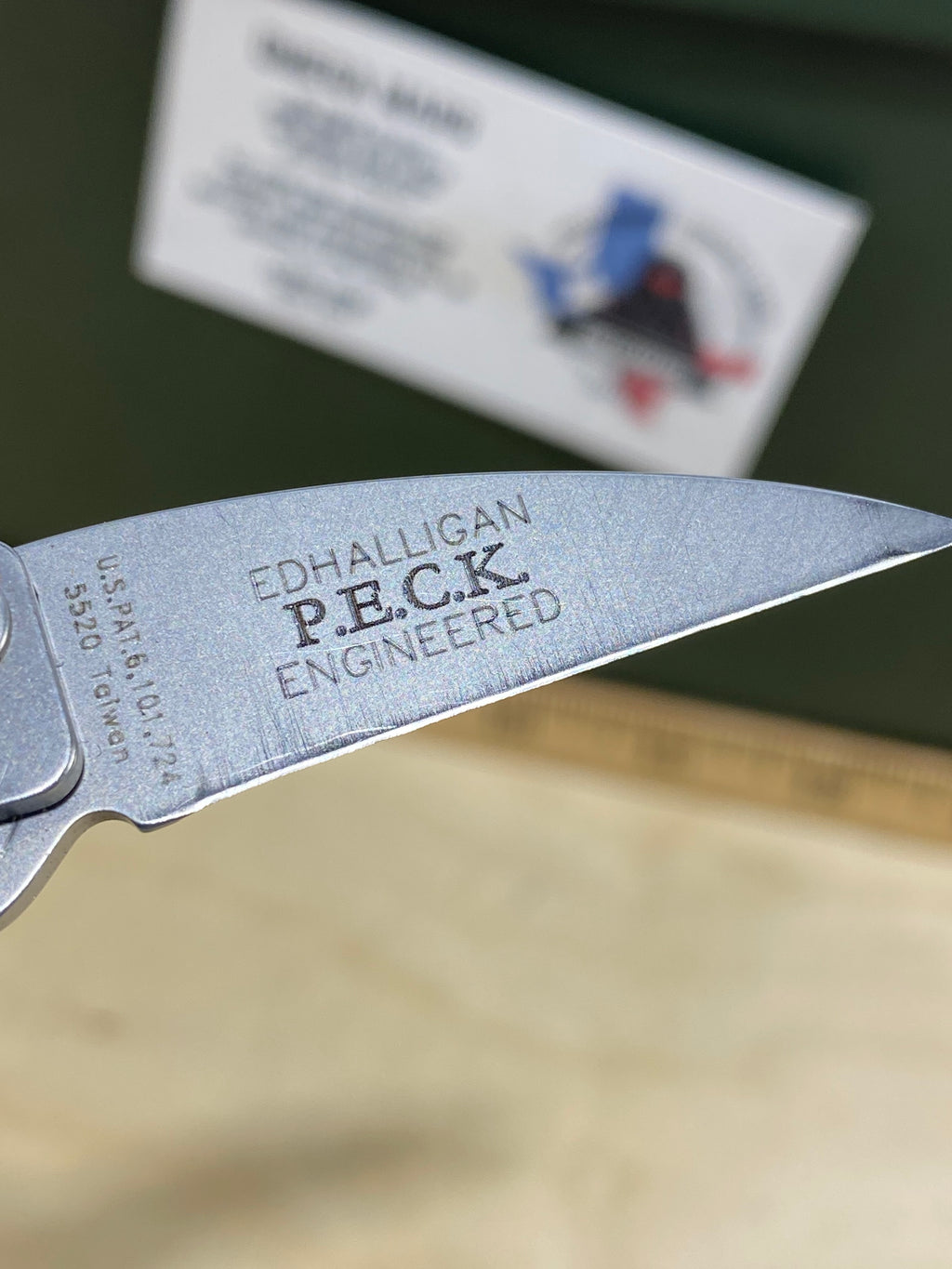 CRKT 5520 P.E.C.K. #64. Light usage. Resharpened