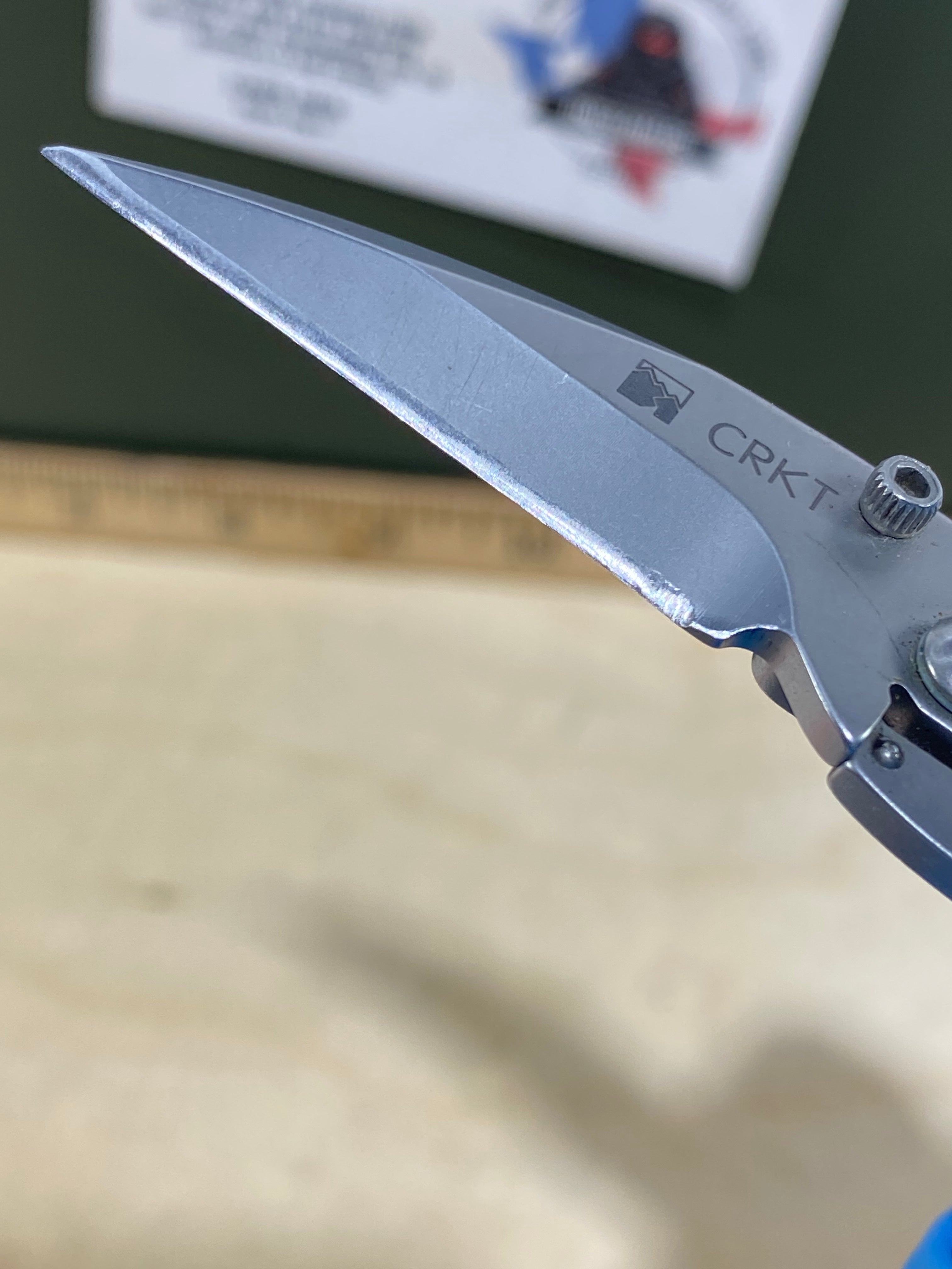 CRKT 5520 P.E.C.K. #64. Light usage. Resharpened