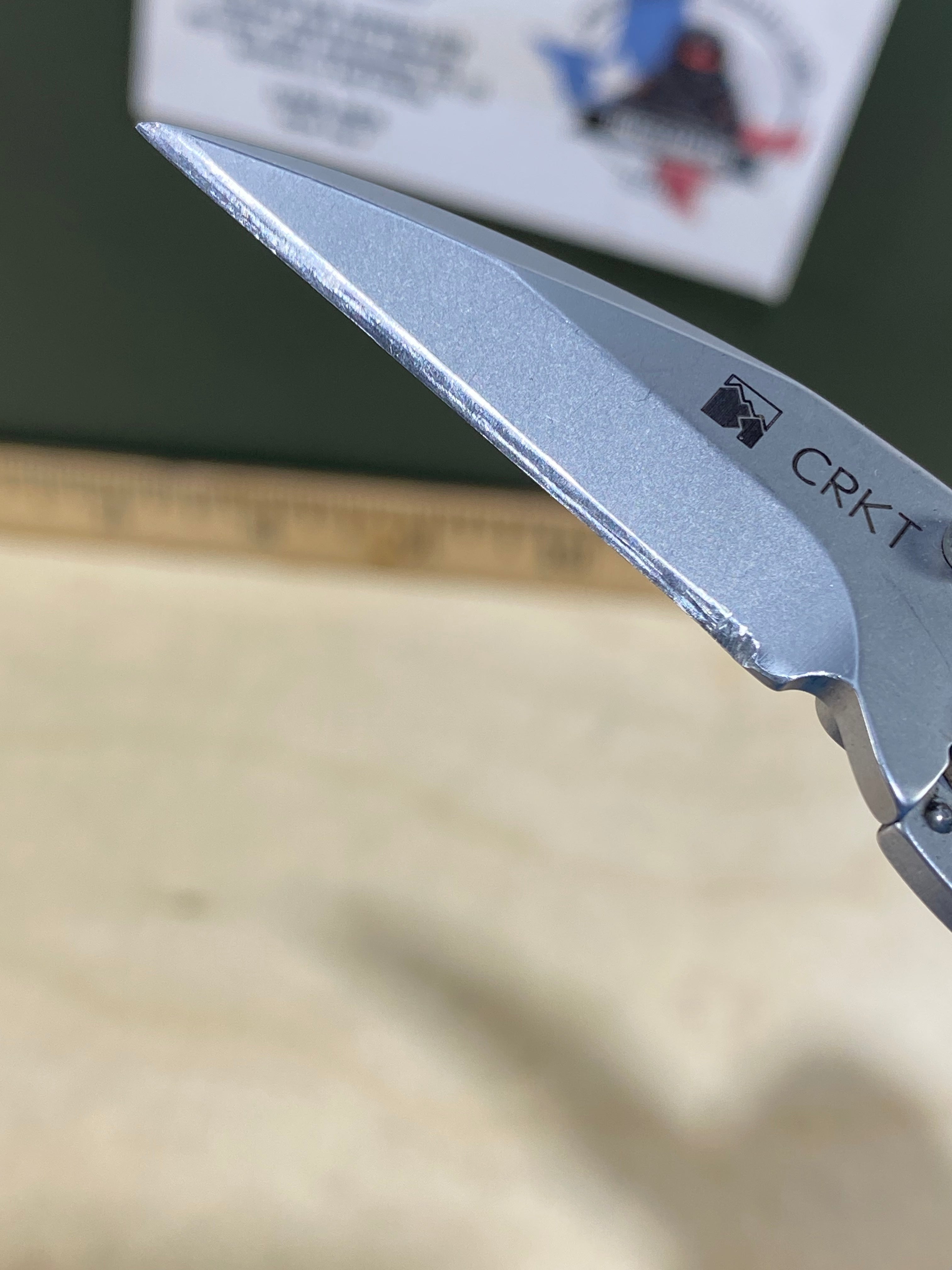 CRKT 5520 P.E.C.K. #64. Light usage. Resharpened