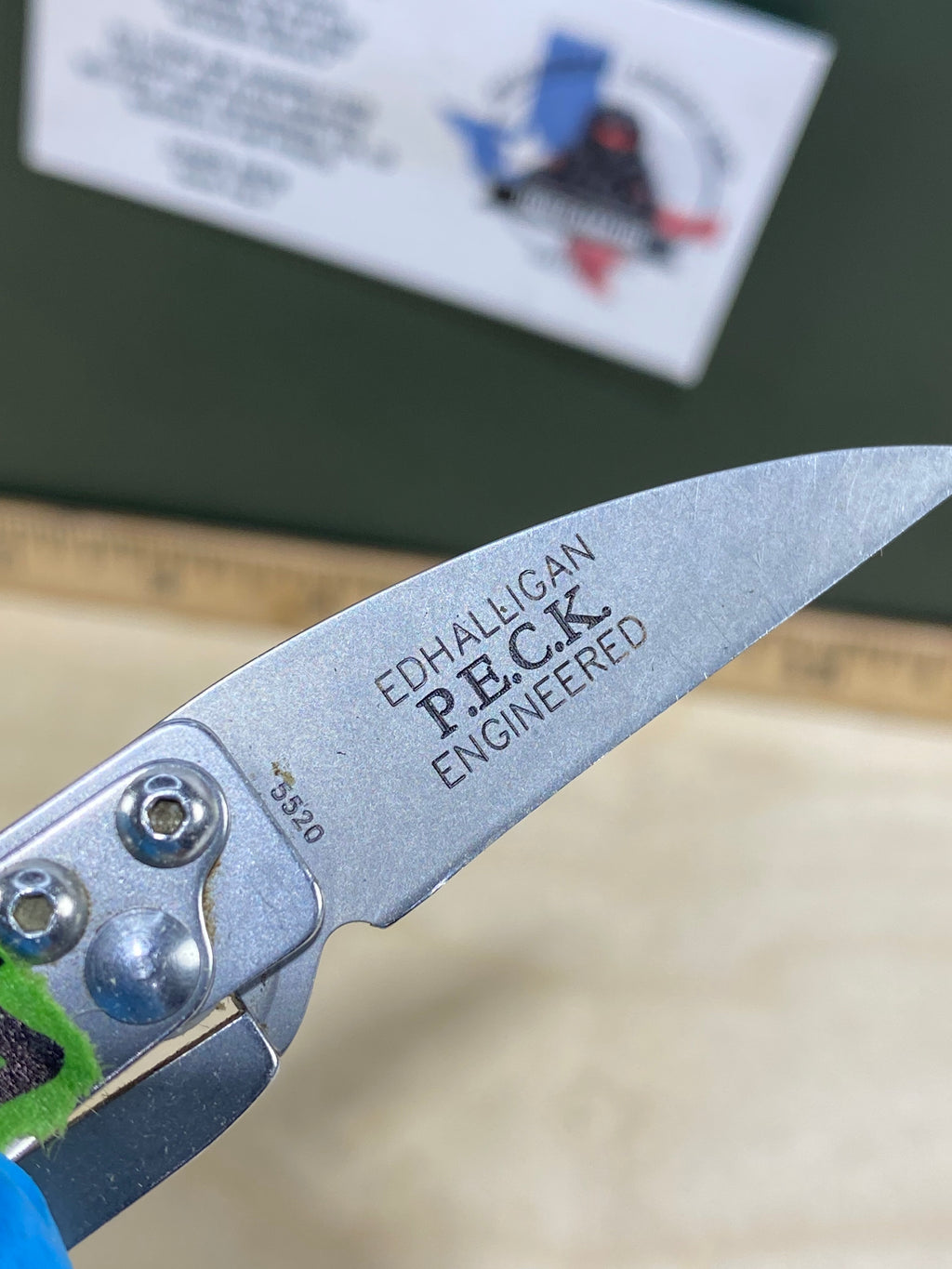 CRKT 5520 P.E.C.K. #67. Light usage. Dirty