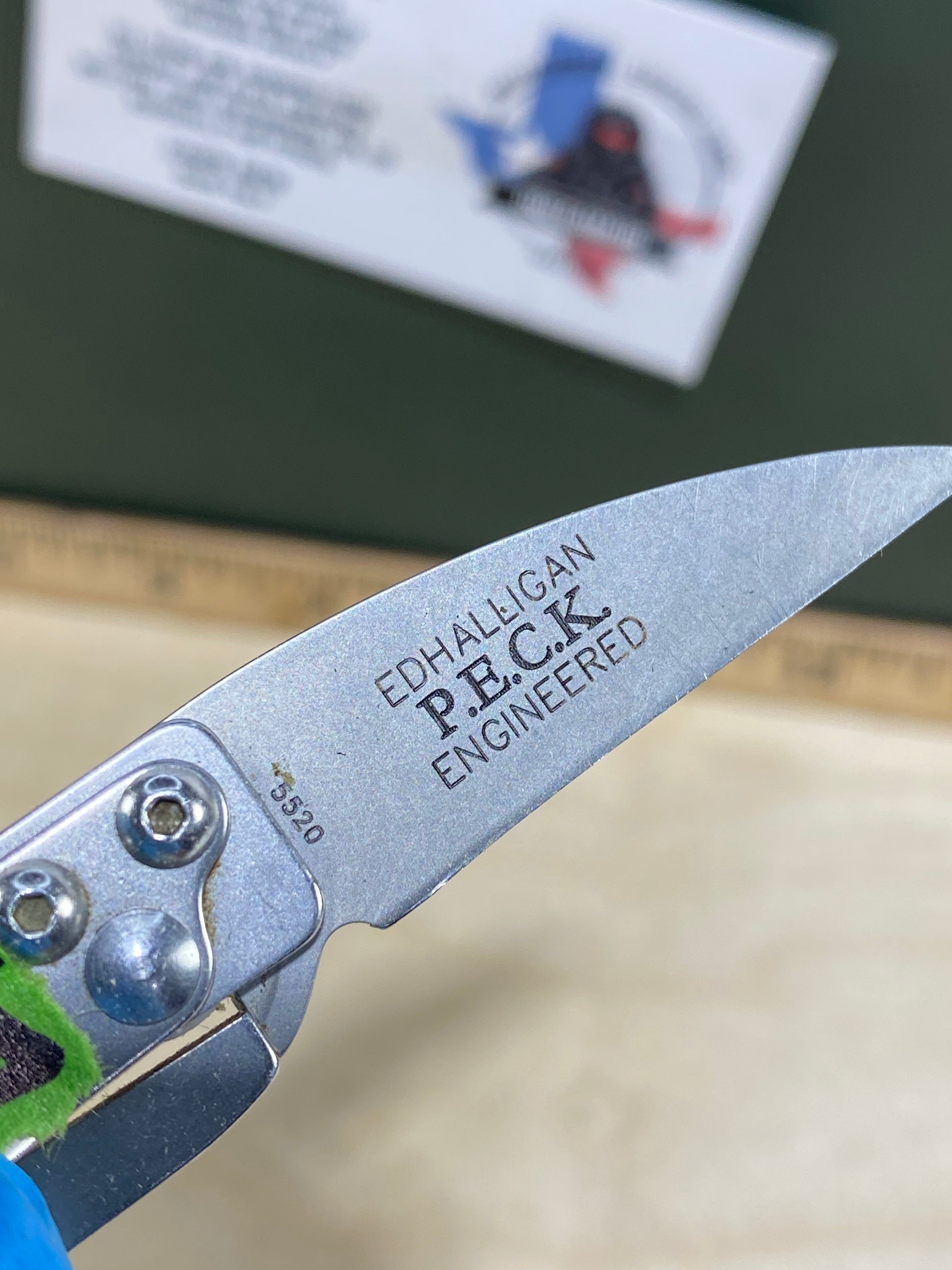 CRKT 5520 P.E.C.K. #67. Light usage. Dirty