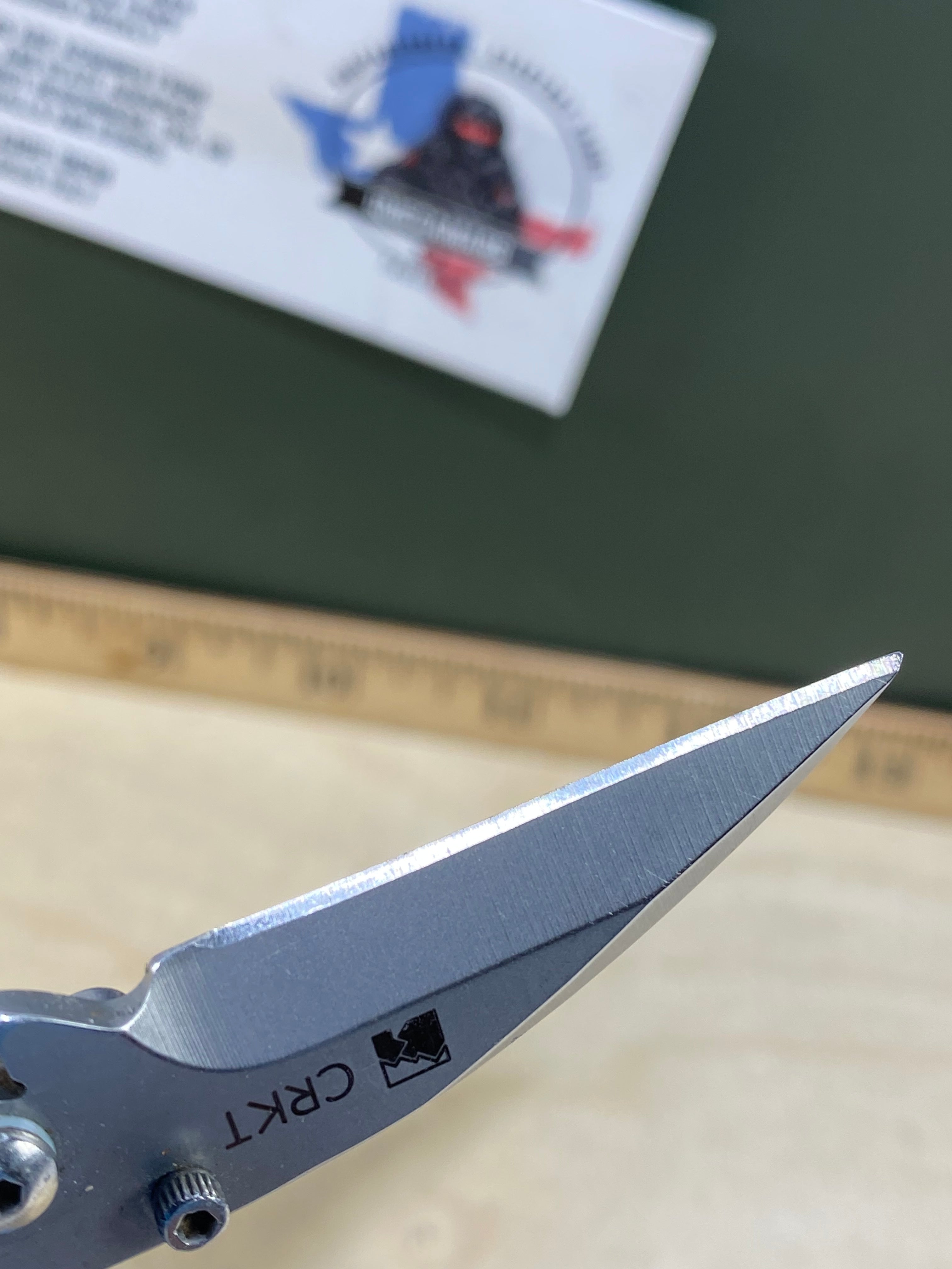 CRKT 5520 P.E.C.K. #67. Light usage. Dirty