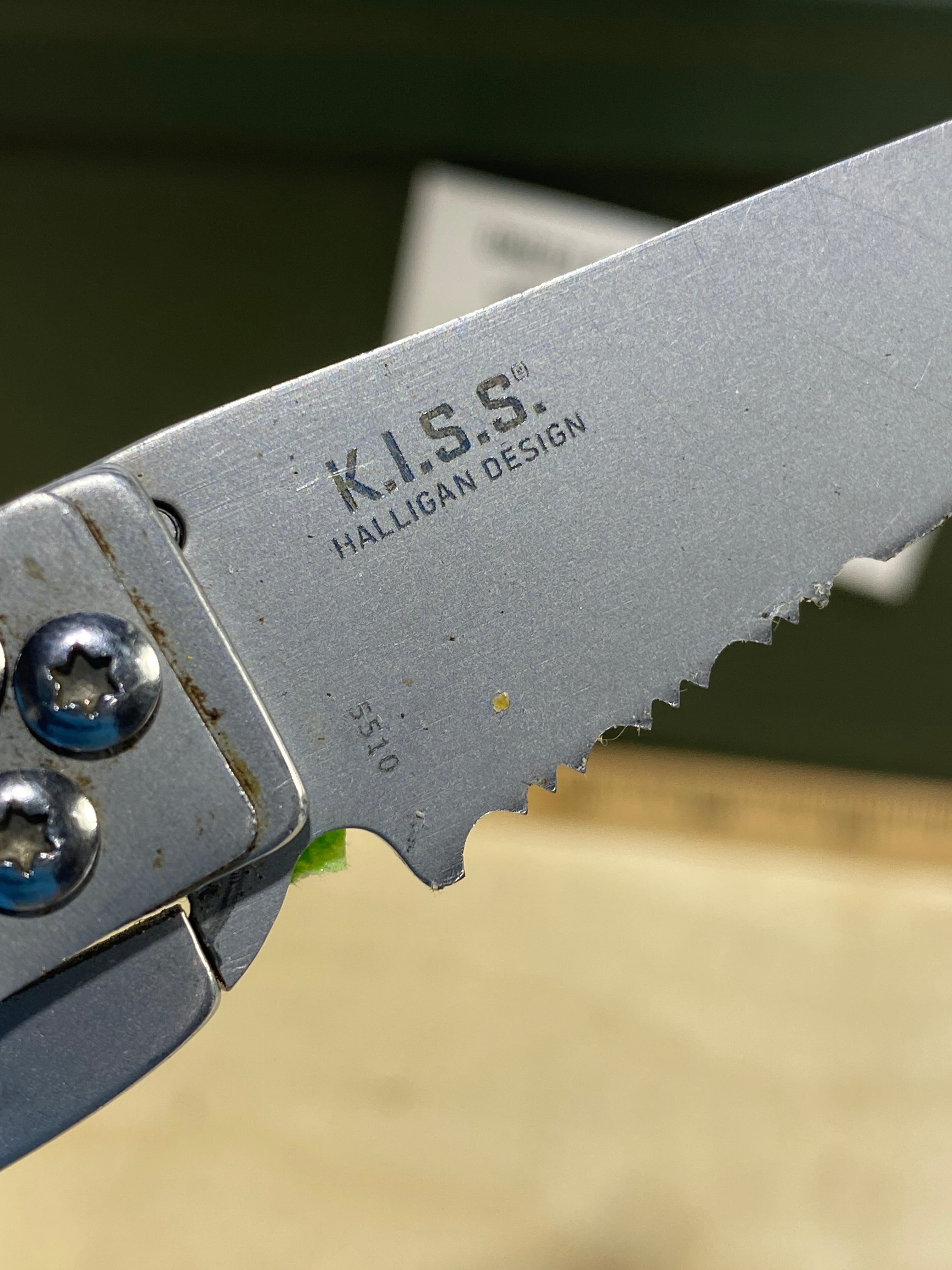 CRKT 5510 Kiss #69. Light usage.