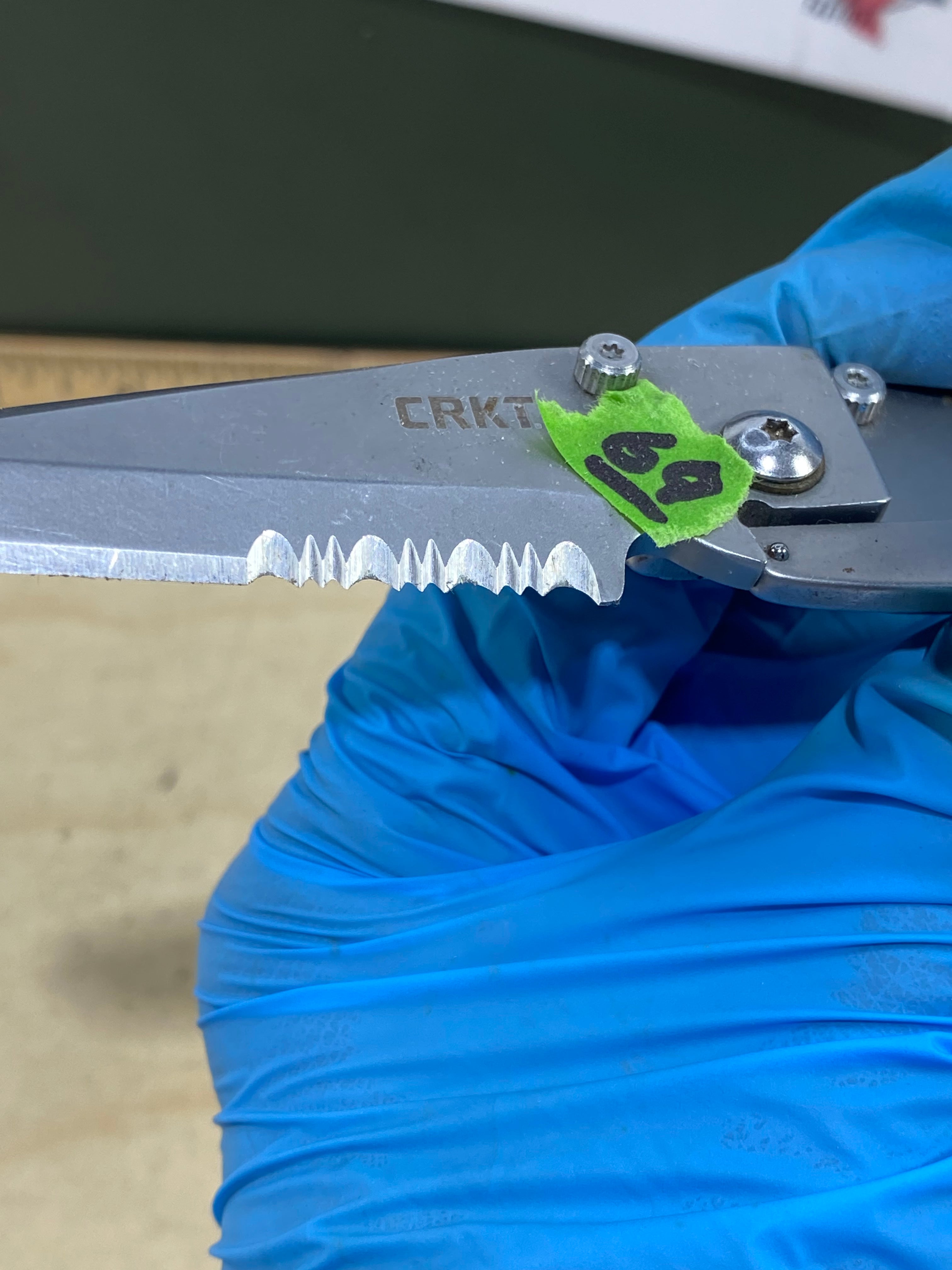CRKT 5510 Kiss #69. Light usage.