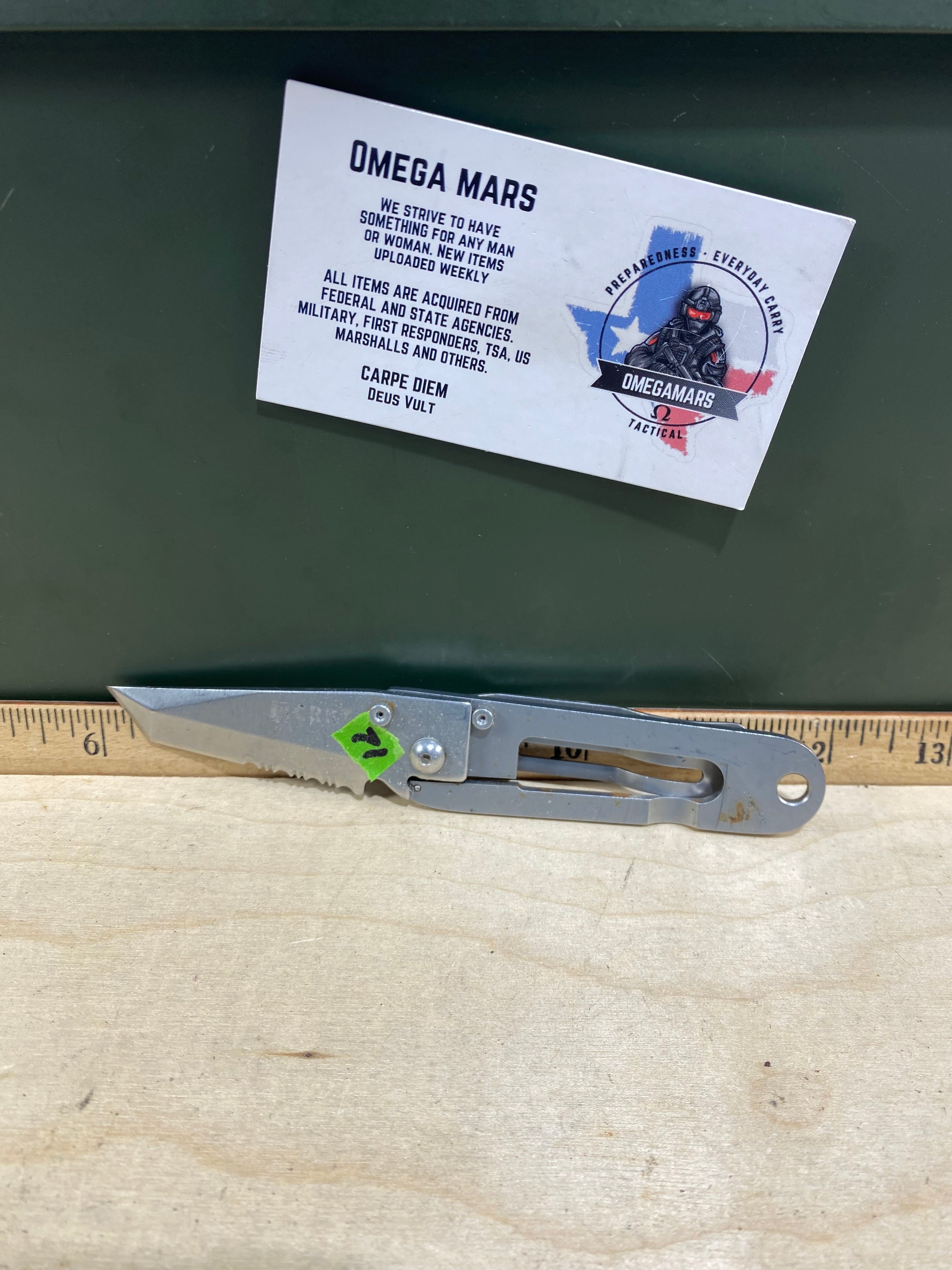 CRKT 5510 Kiss #71. Light usage. Dirty