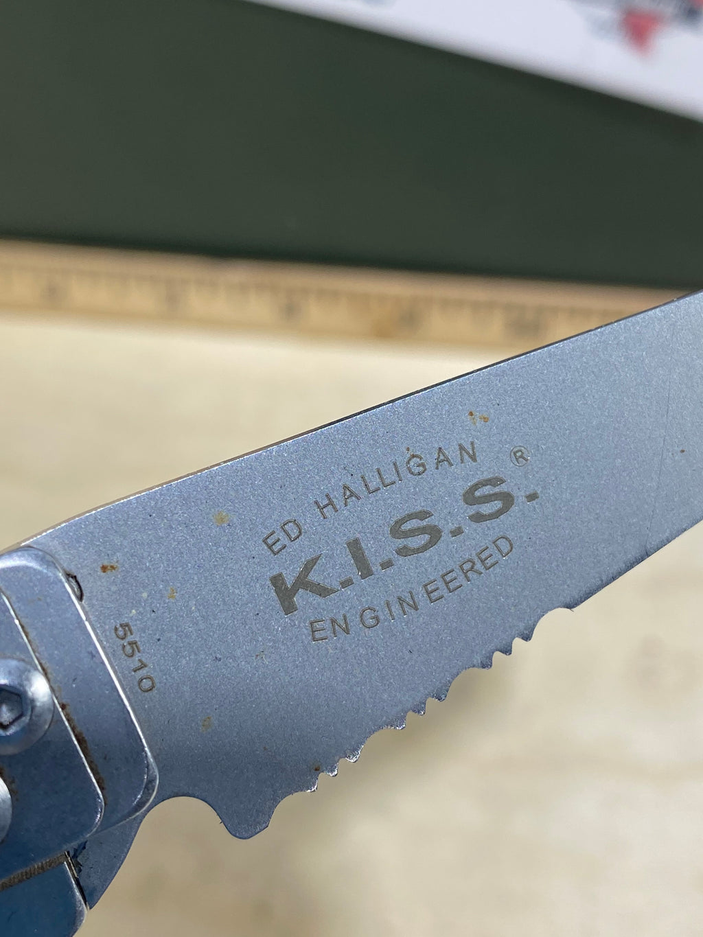 CRKT 5510 Kiss #71. Light usage. Dirty